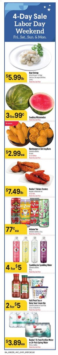 Basha's Weekly Ad