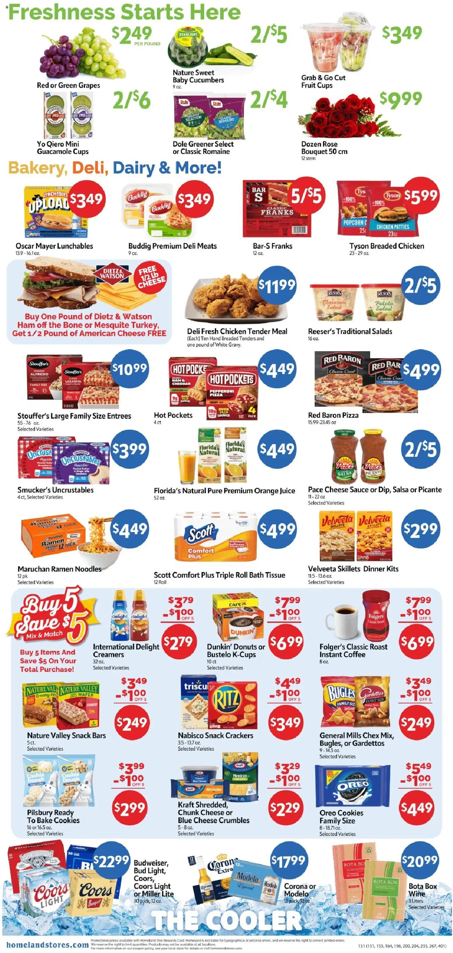 Homeland Weekly Ad