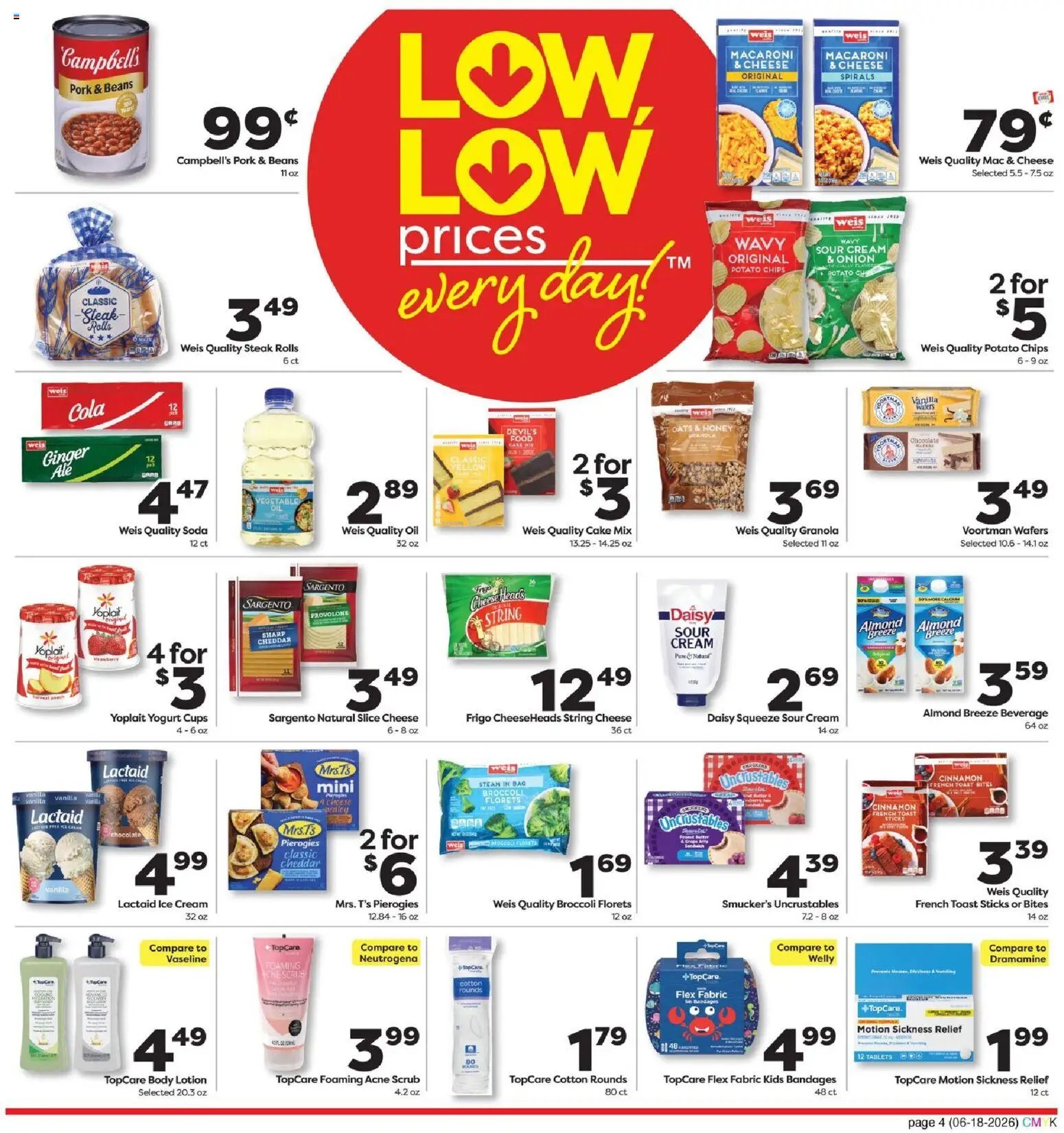 Weis Monthly Ad