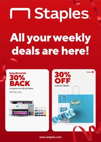 Staples Weekly Ad