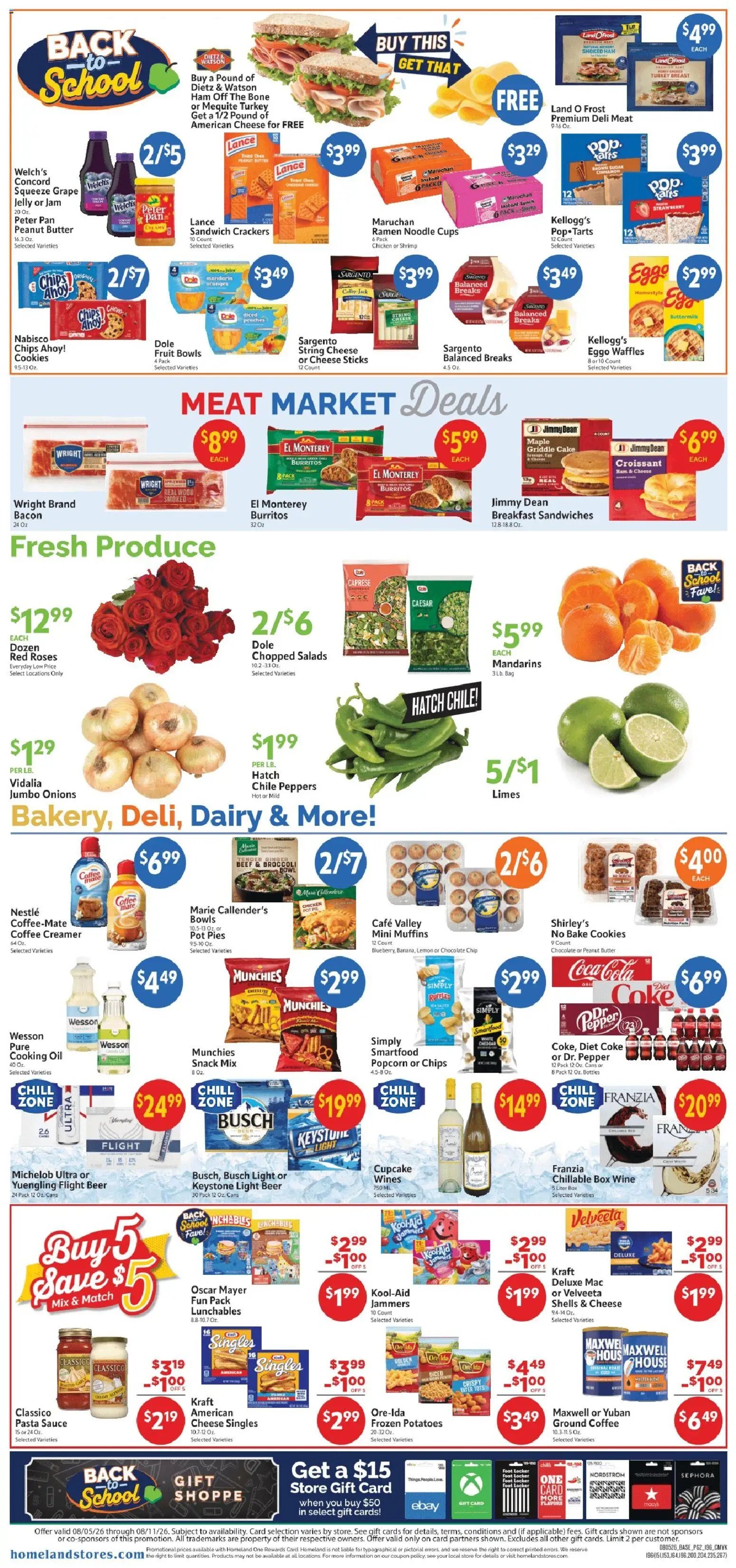 Homeland Weekly Ad