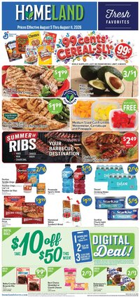 Homeland Weekly Ad