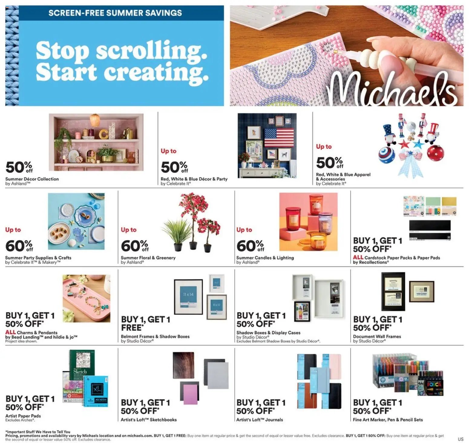Michaels Weekly Ad