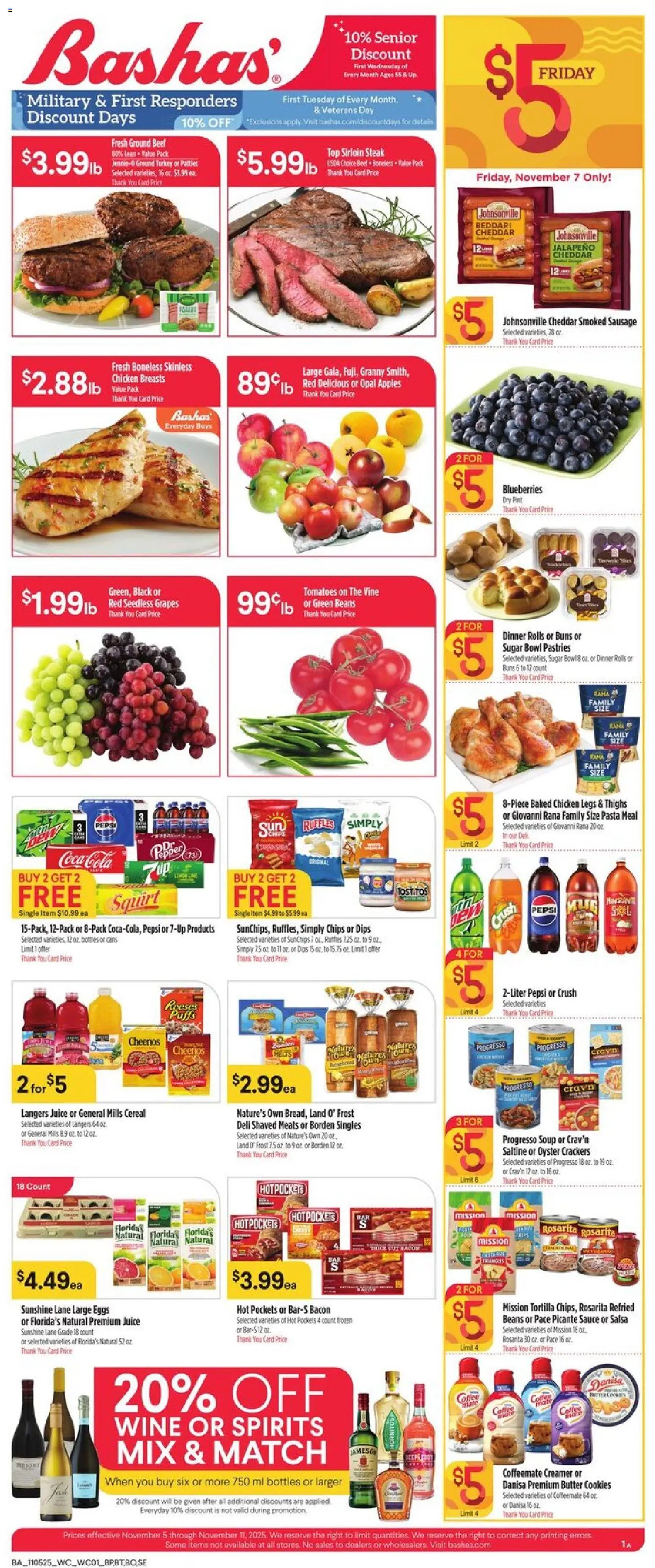 Basha's Weekly Ad (2025-11-05 - 2025-11-11) | 1