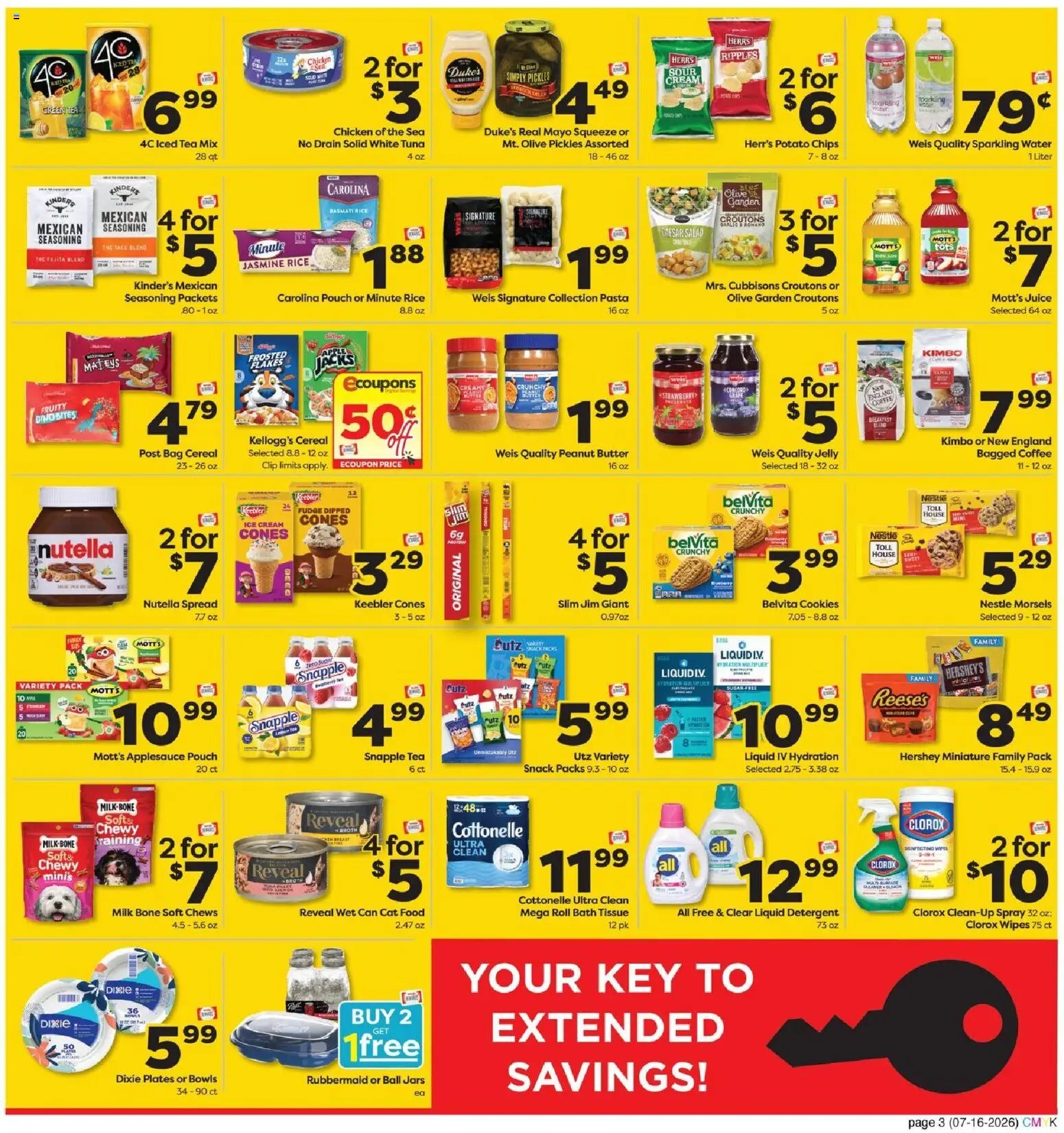 Weis Monthly Ad