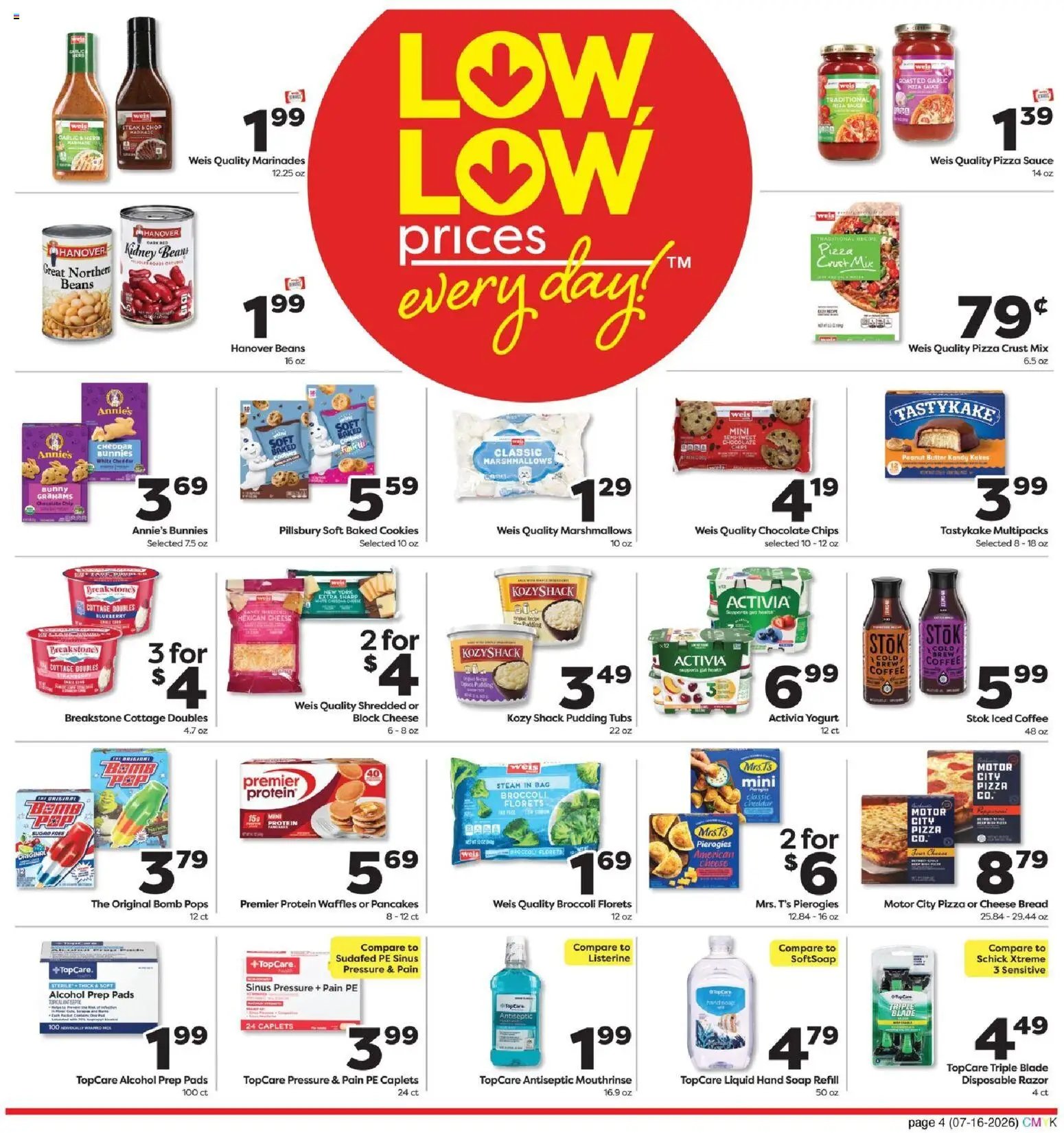 Weis Monthly Ad