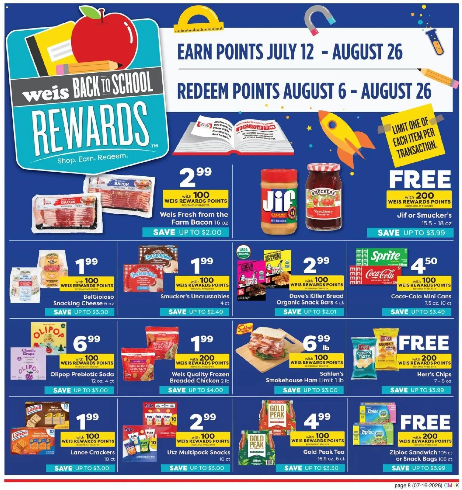 Weis Monthly Ad