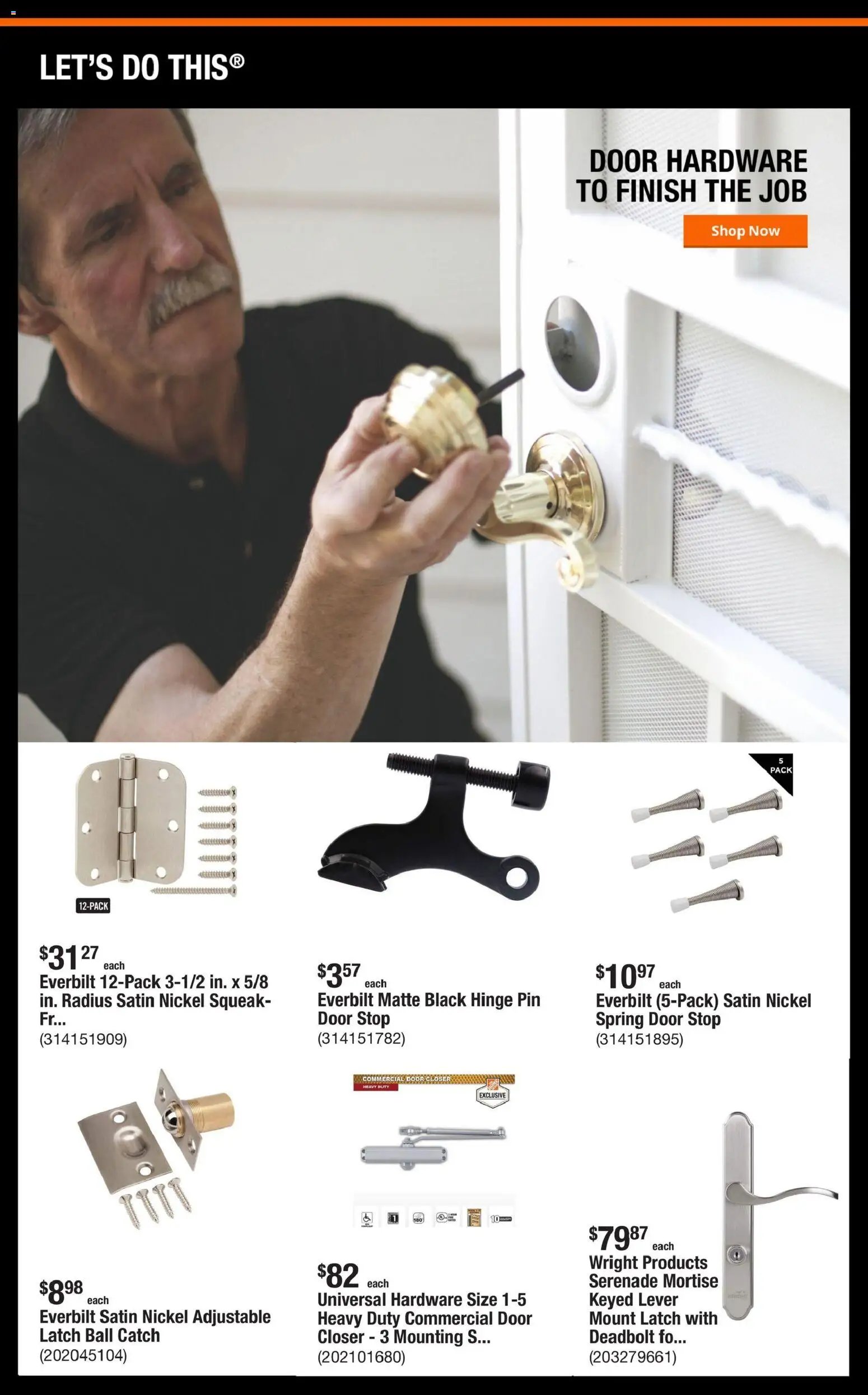 Home Depot Shop Pro Ad