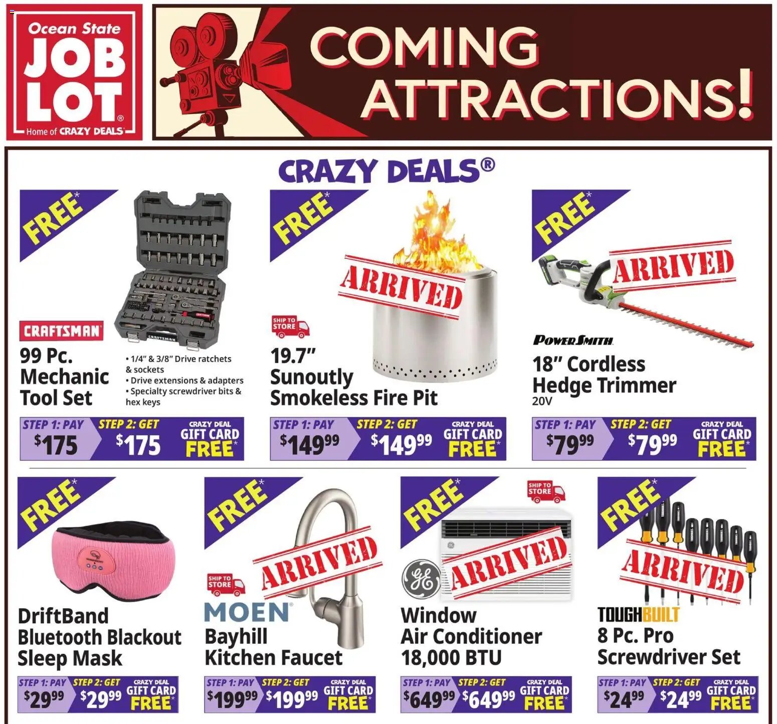 Ocean State Job Lot Coming Attractions - MA