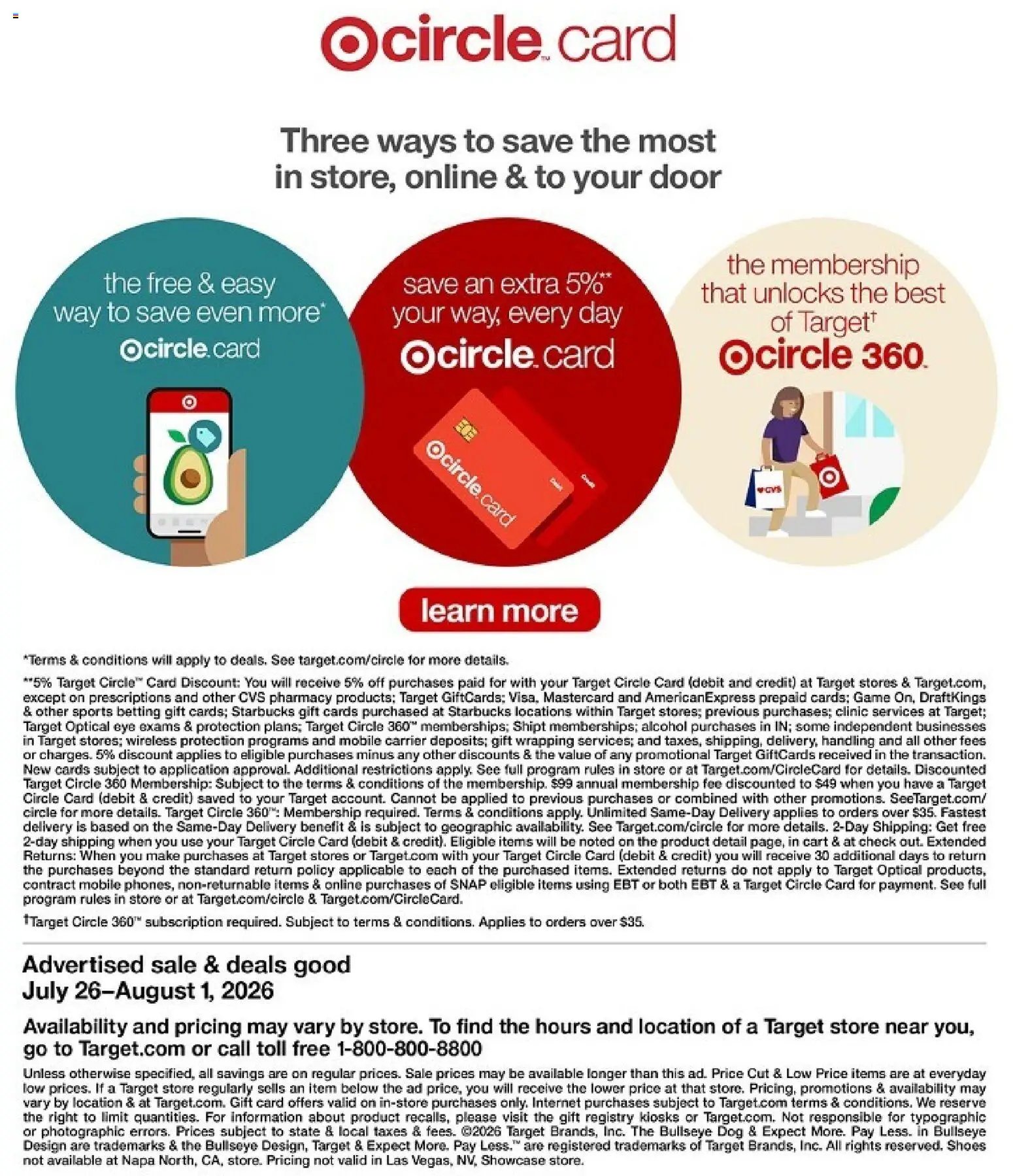 Target Weekly Ad