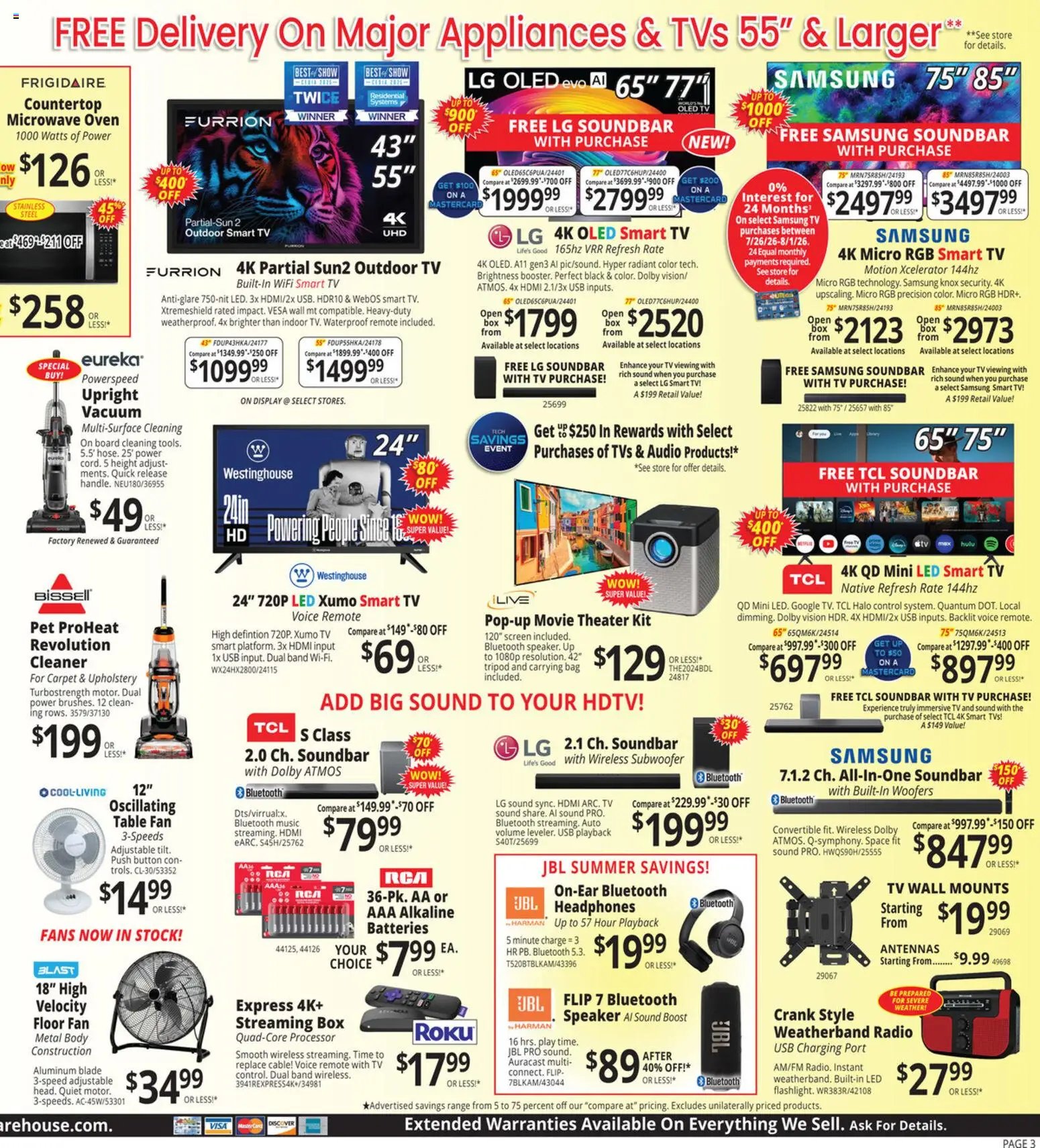 ABC Warehouse Weekly Ad