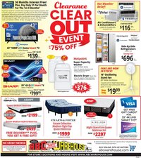 ABC Warehouse Weekly Ad