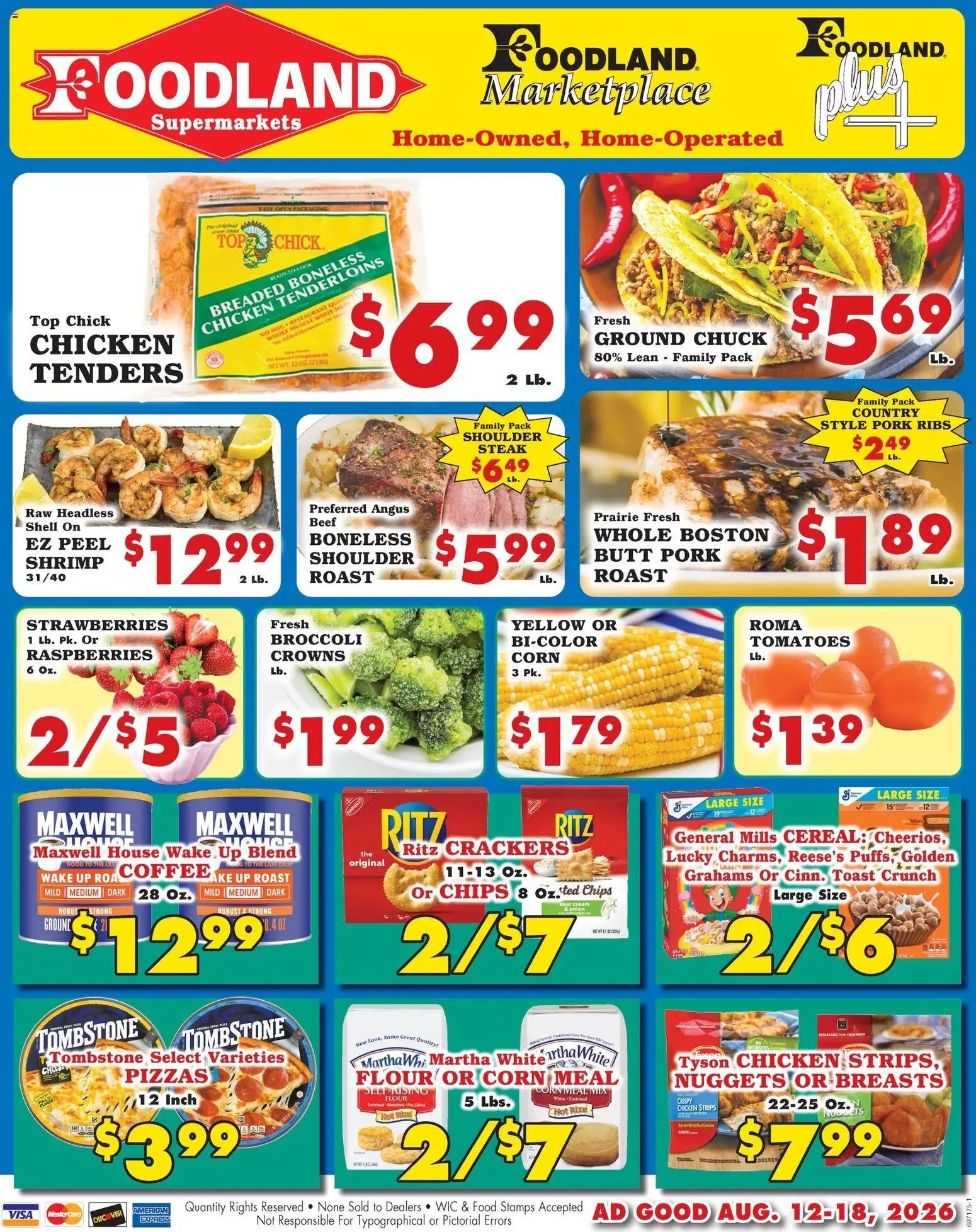 Foodland Weekly Ad - Supermarkets