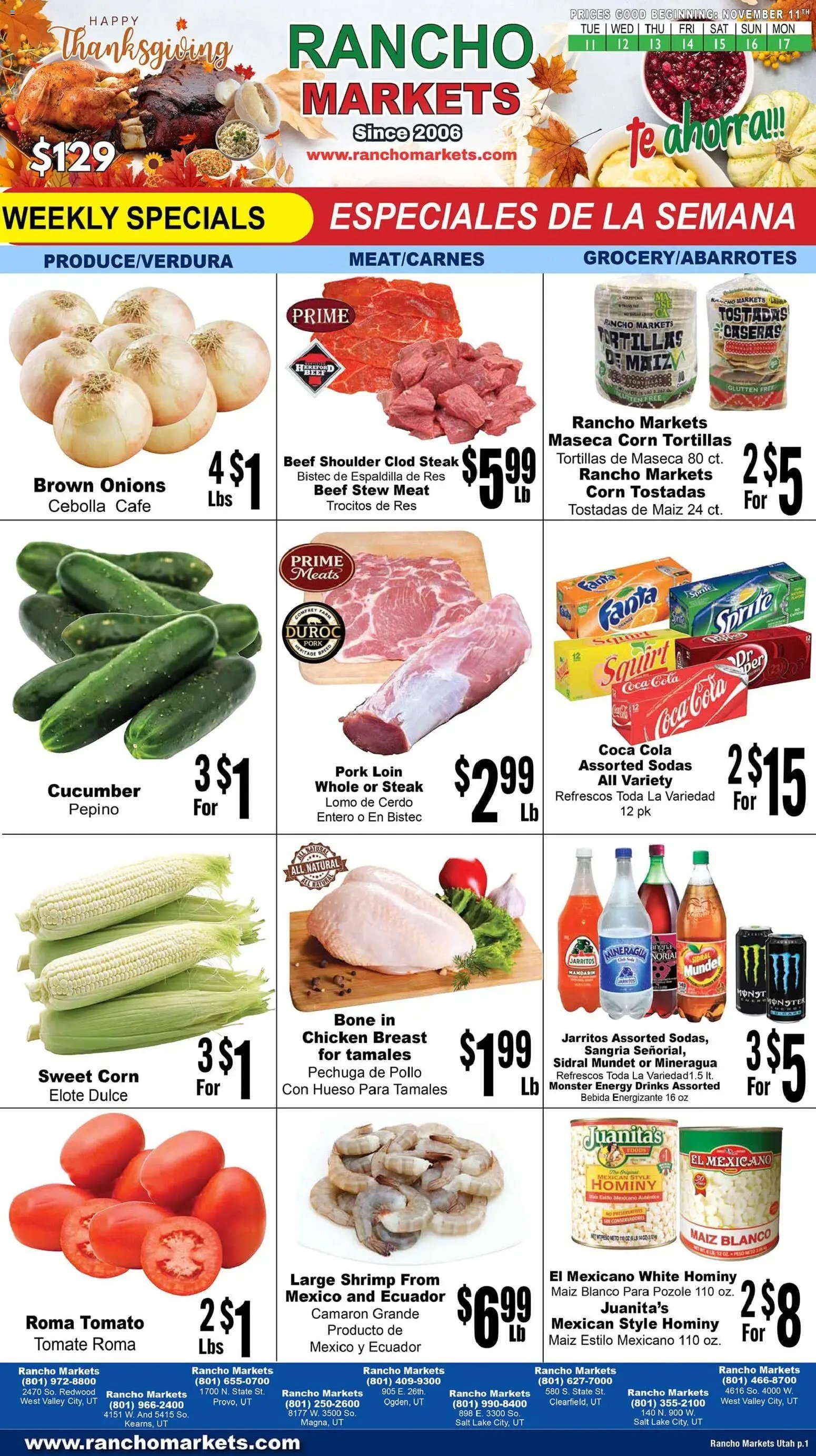 Rancho Markets Weekly Ad