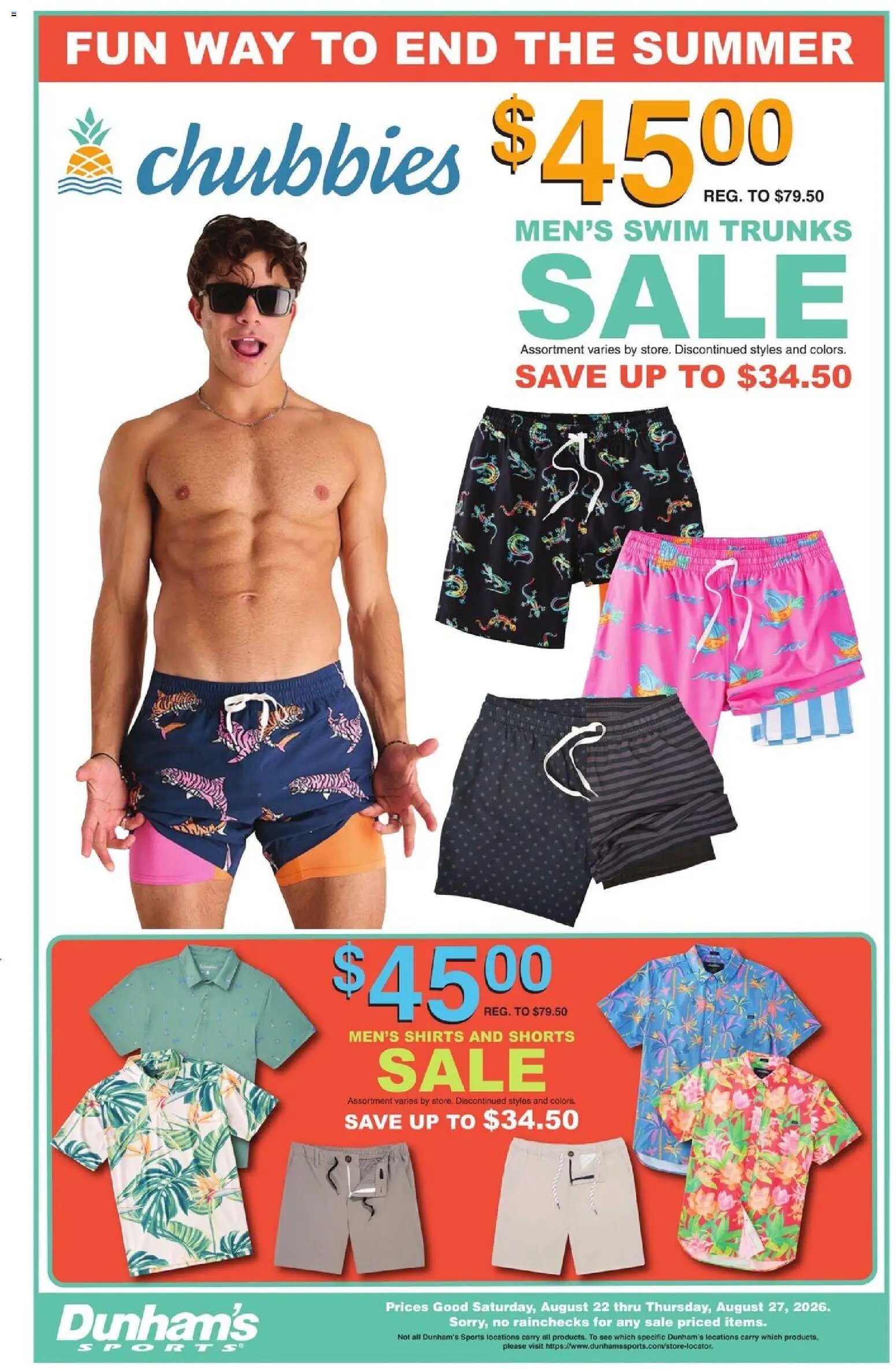 Dunham's Sports Weekly Ad