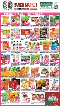 99 Ranch Market Beverages | Snack | Frozen Dessert