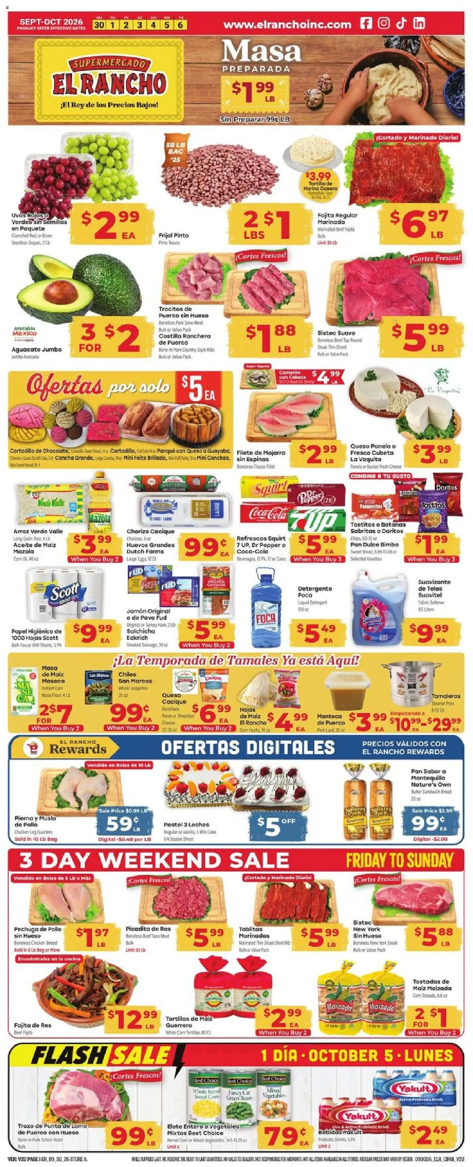 El Rancho Weekly Ad
