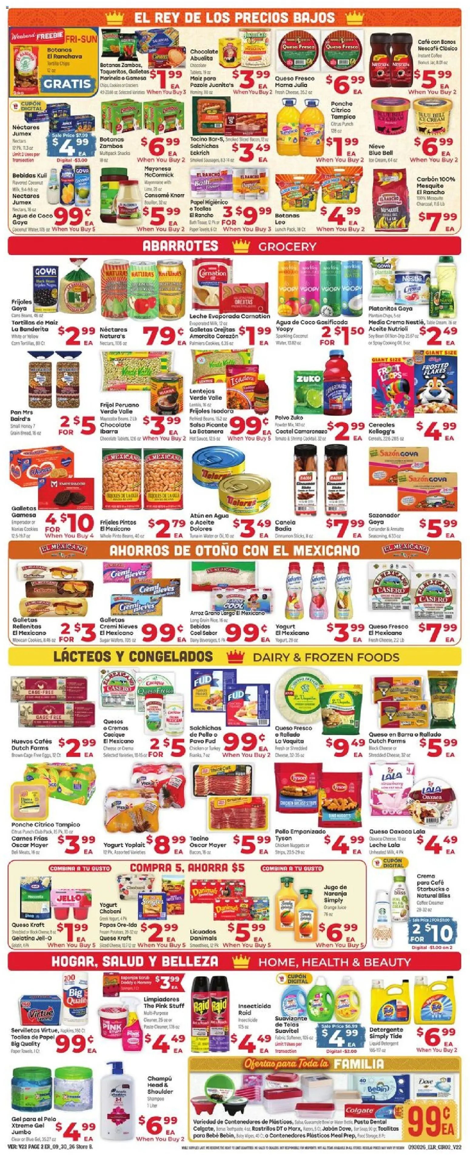El Rancho Weekly Ad