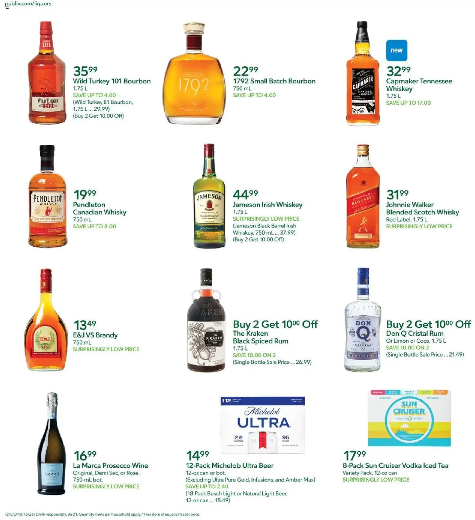 Publix Liquor Ad