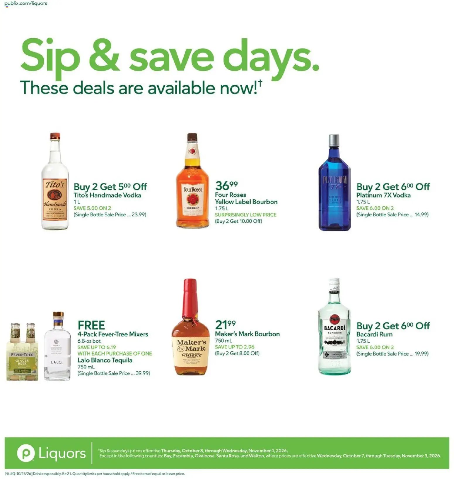 Publix Liquor Ad