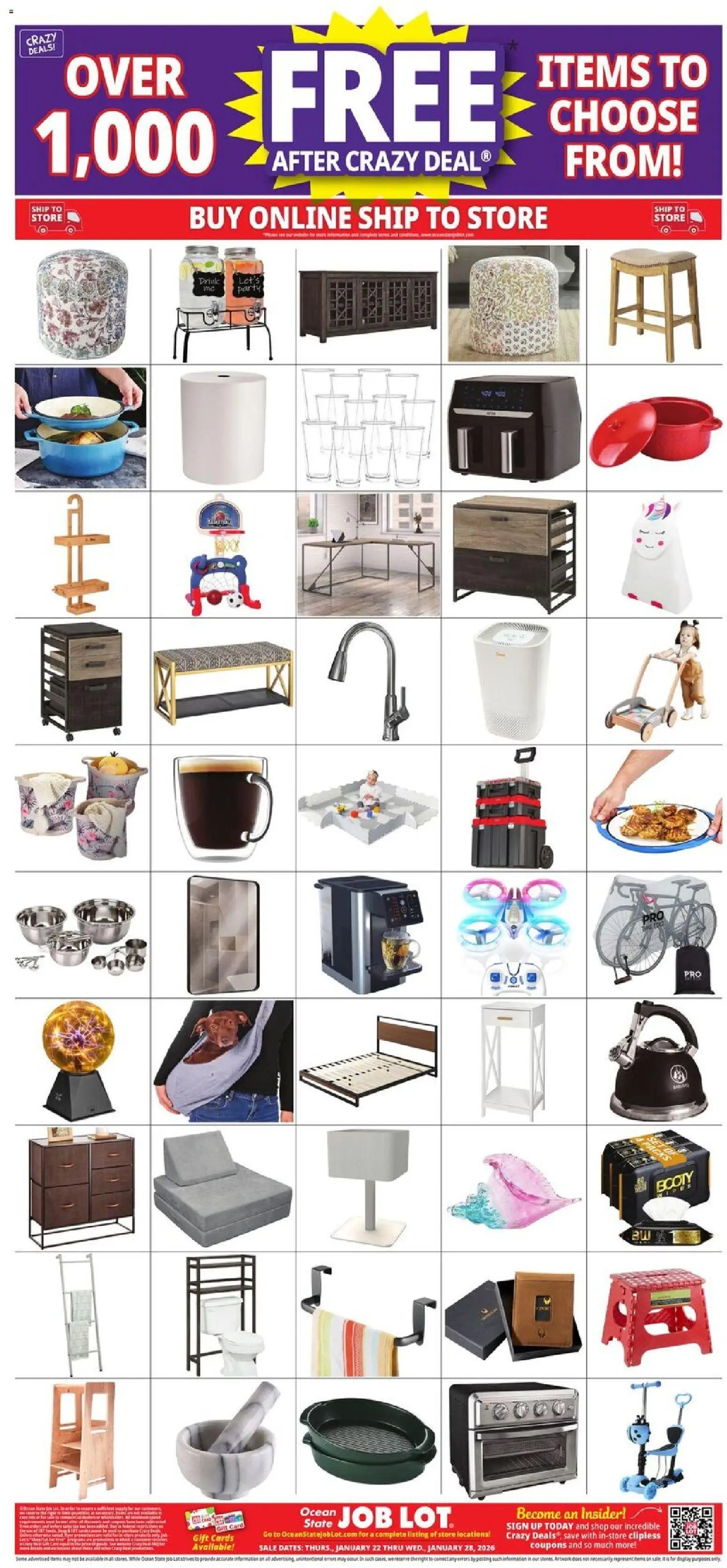 Ocean State Job Lot Weekly Ad