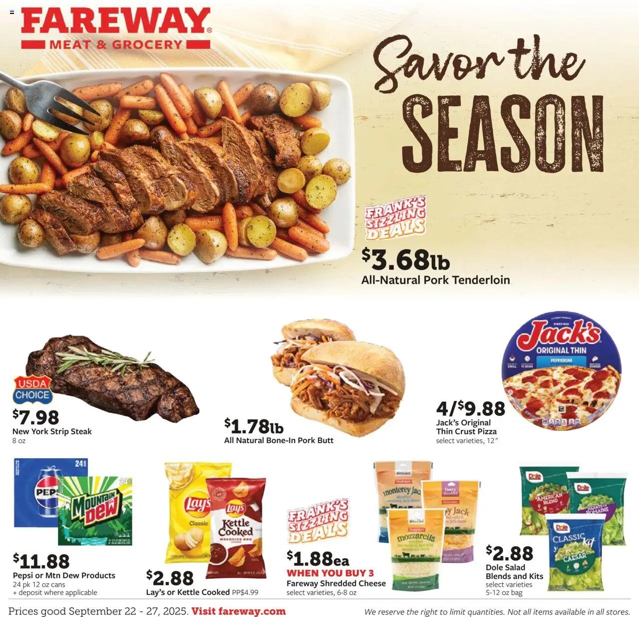 Fareway Weekly Ad (2025-09-22 - 2025-09-28) | 1