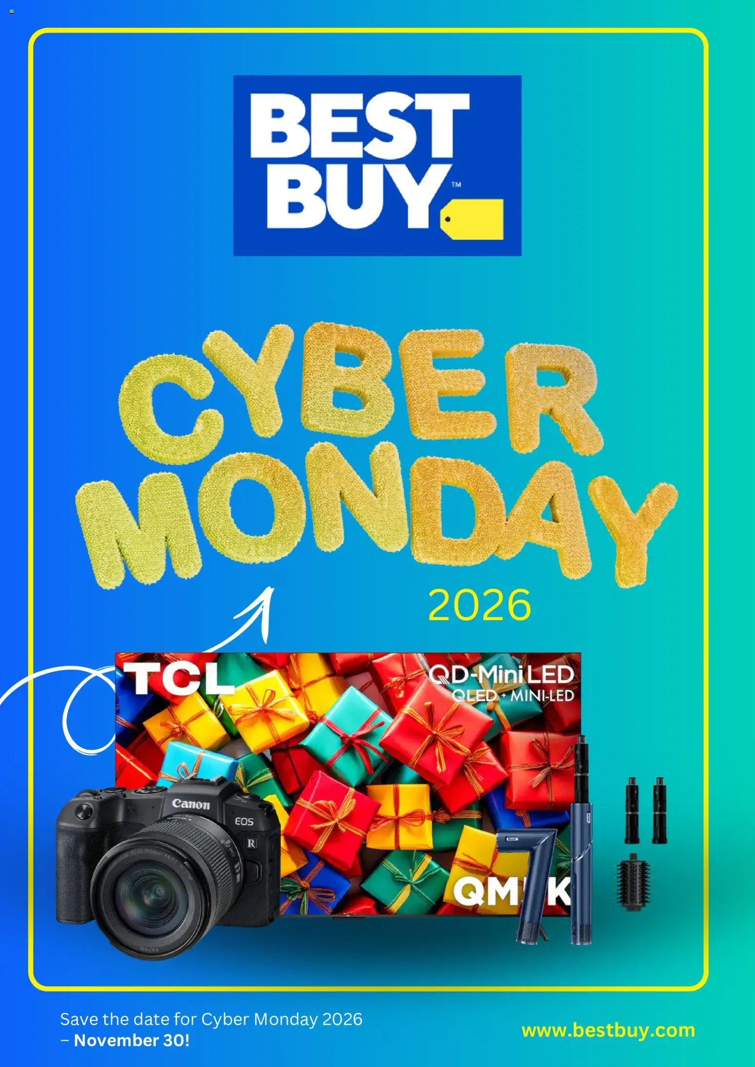 Best Buy Cyber Monday Notice