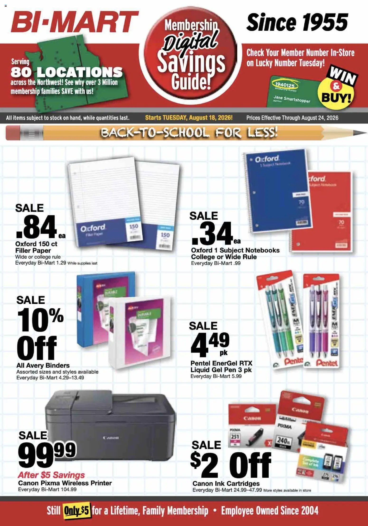 Bi-Mart Weekly Ad