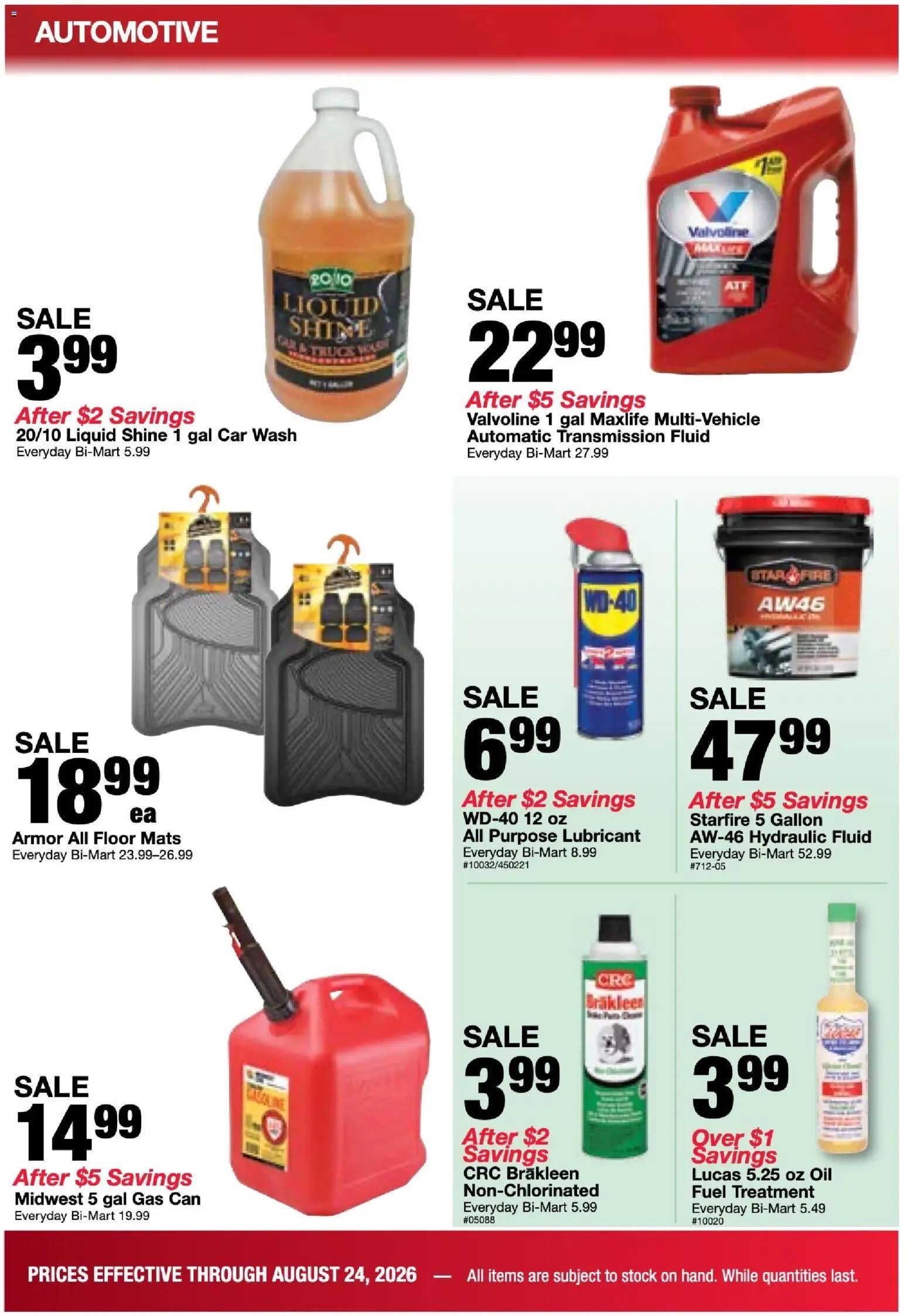 Bi-Mart Weekly Ad