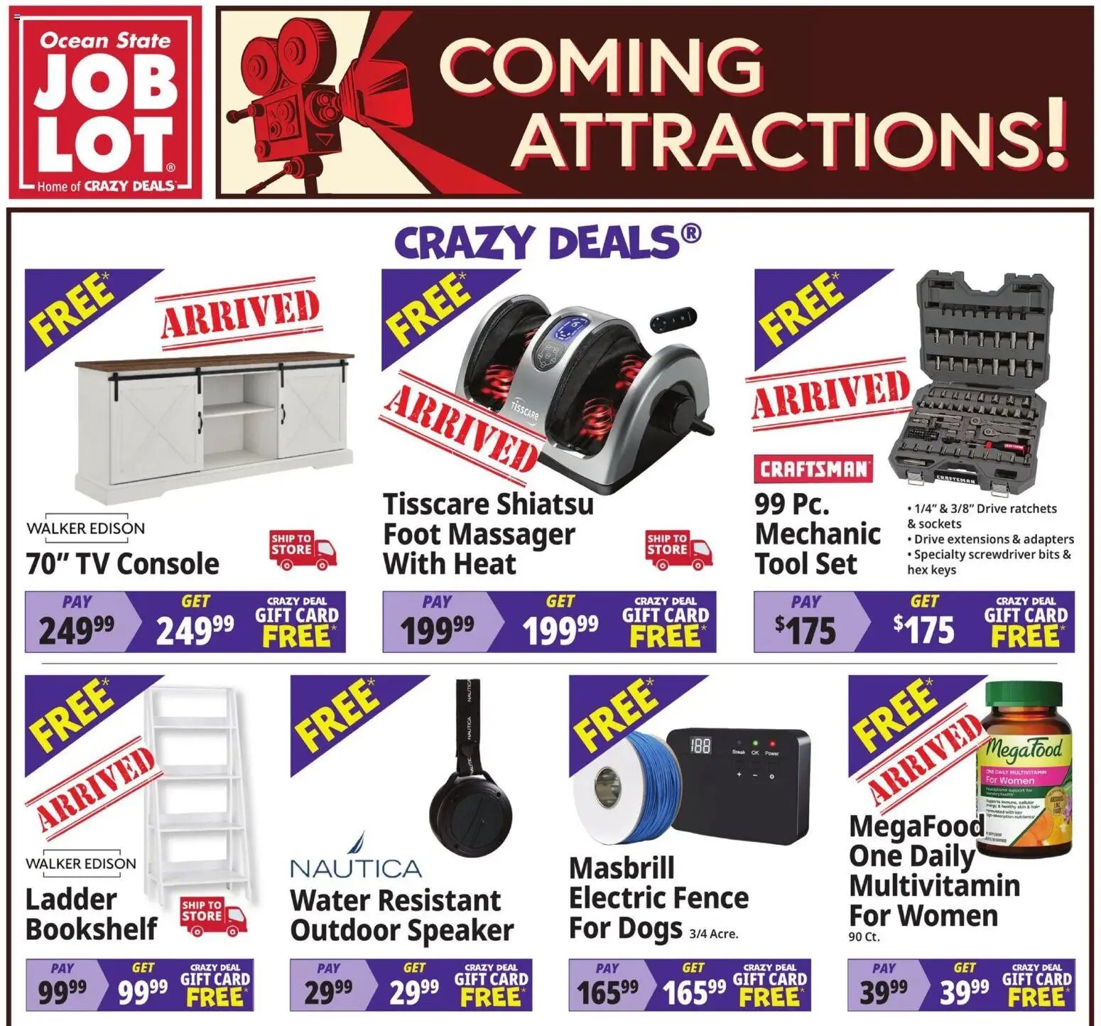 Ocean State Job Lot Coming Attractions - MA