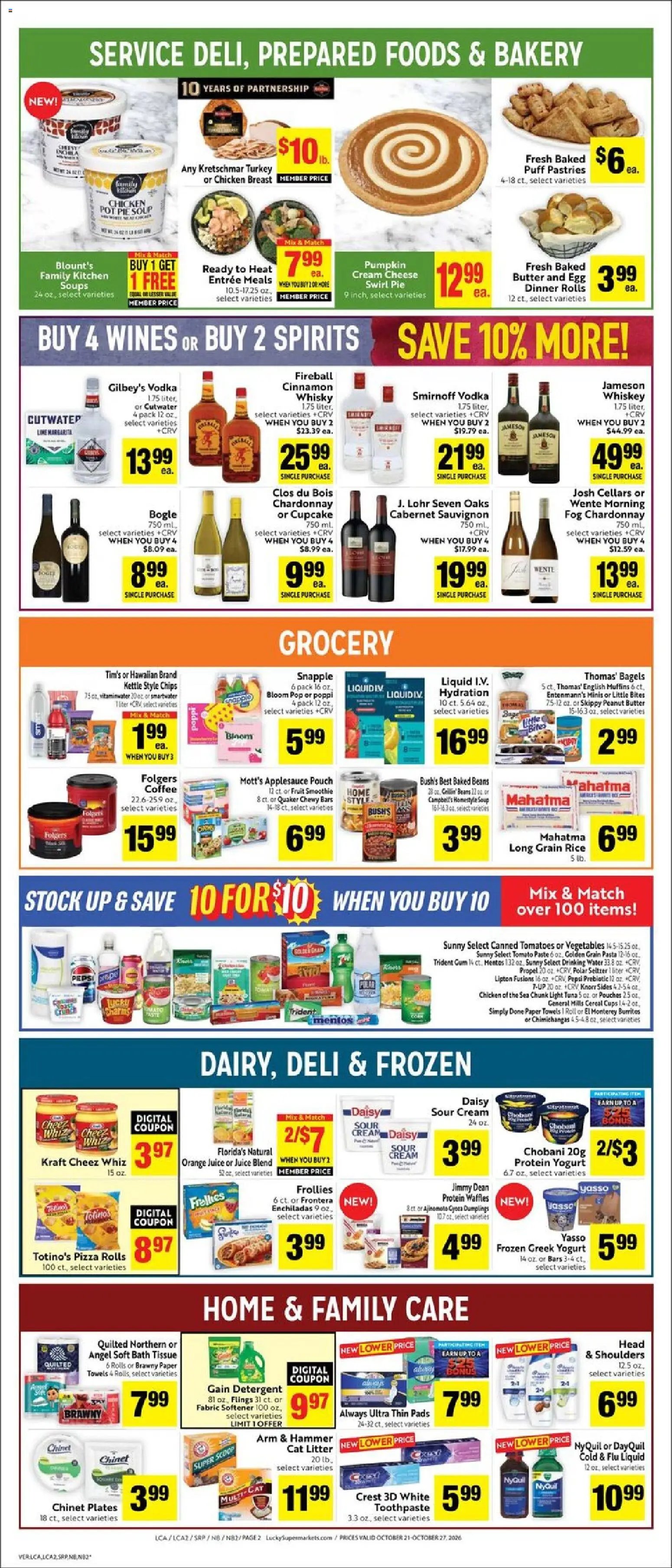 Lucky Supermarkets Weekly Ad