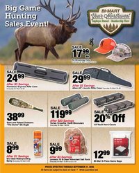 Bi-Mart Big Game Hunting Flyer
