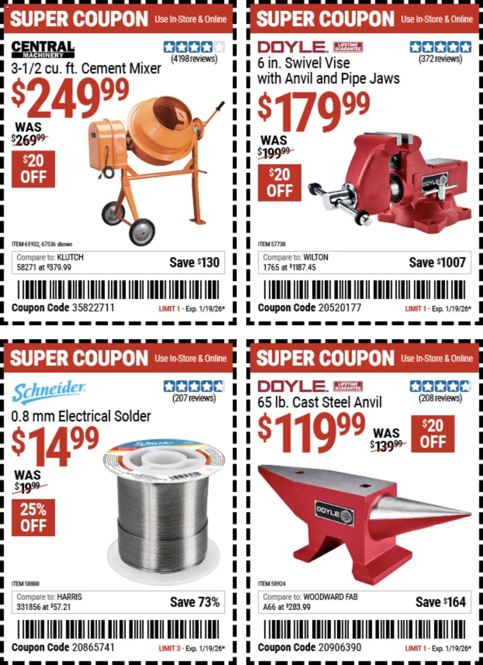 Harbor Freight Weekly Ad
