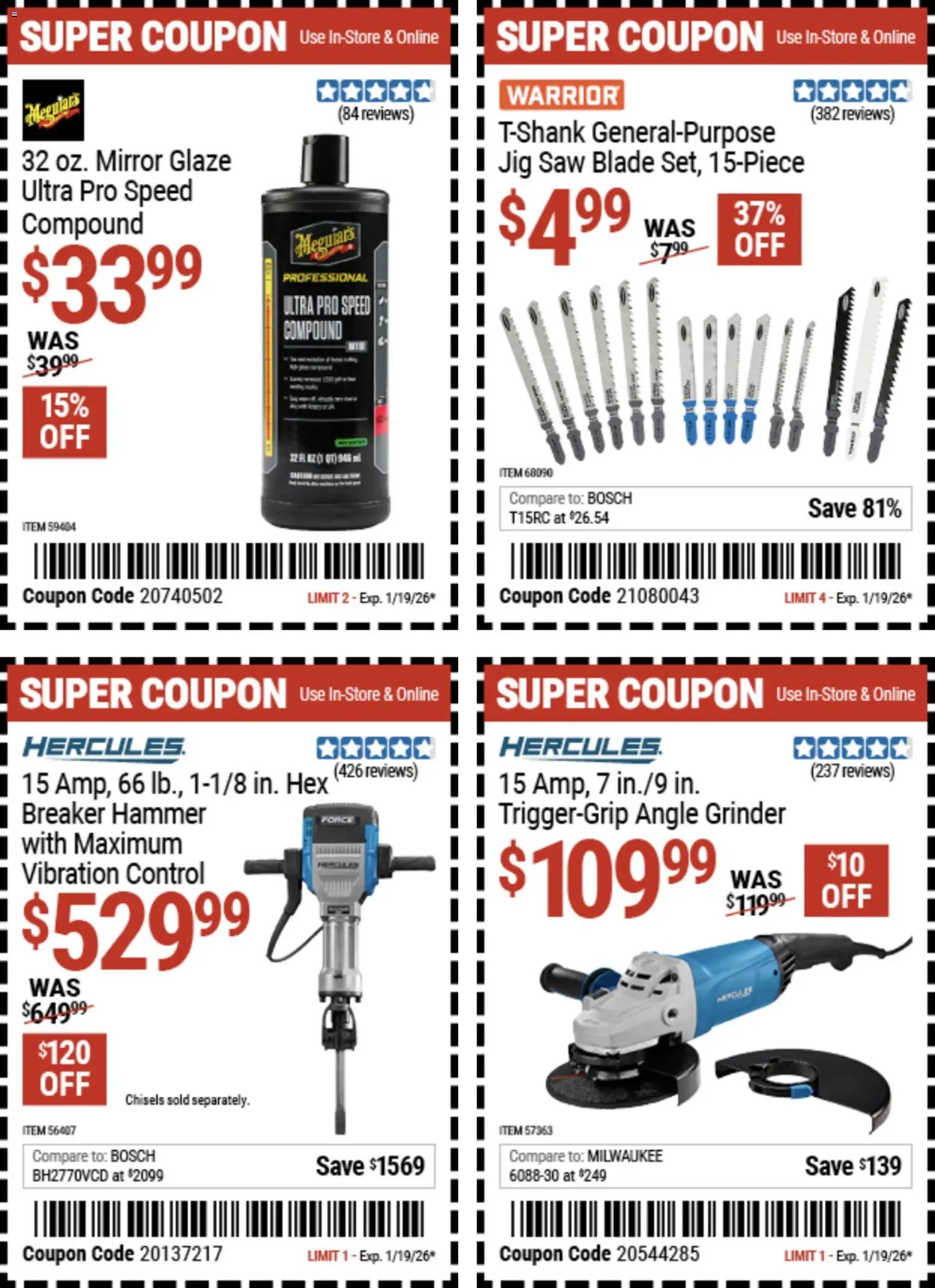 Harbor Freight Weekly Ad