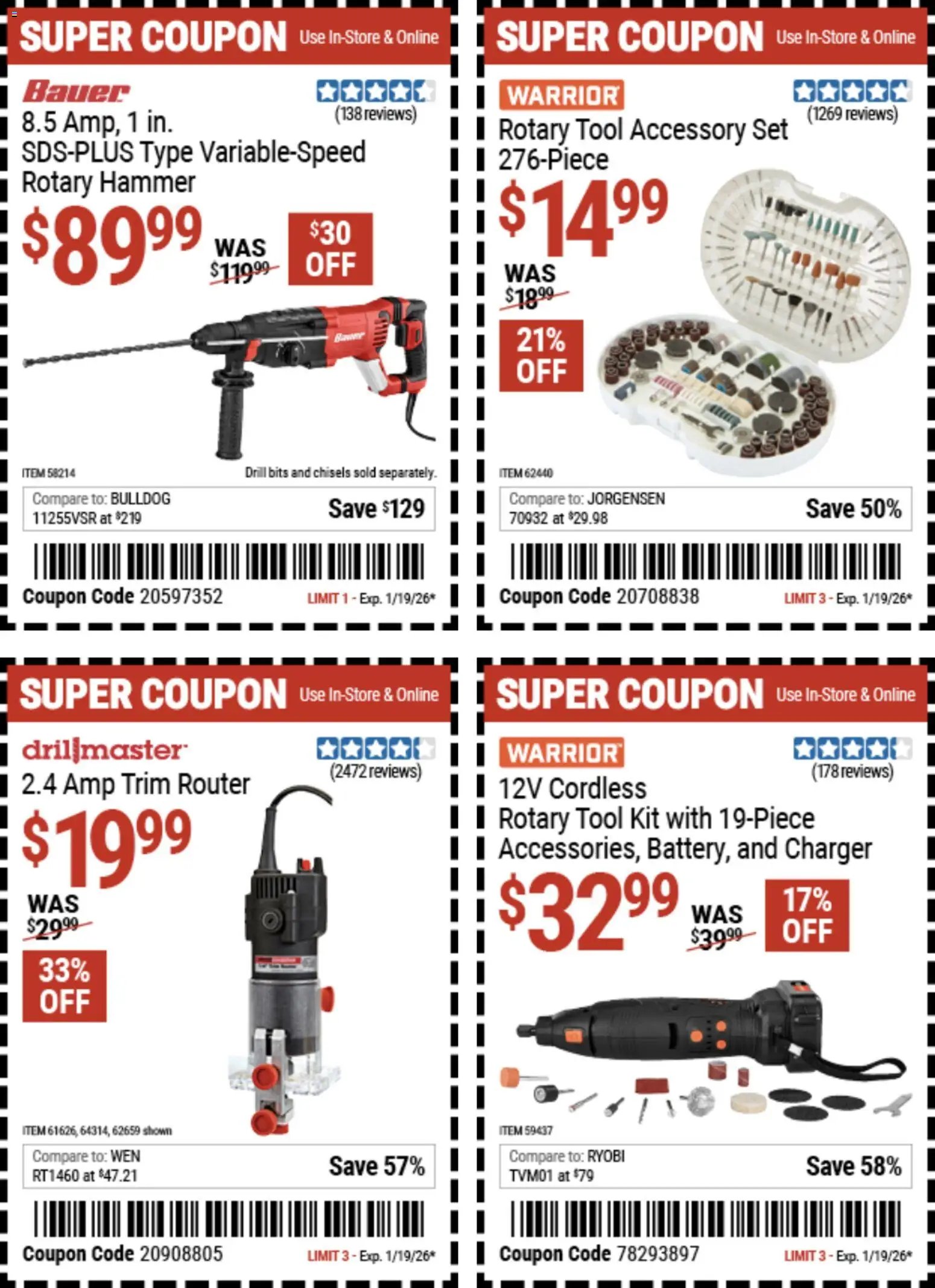 Harbor Freight Weekly Ad