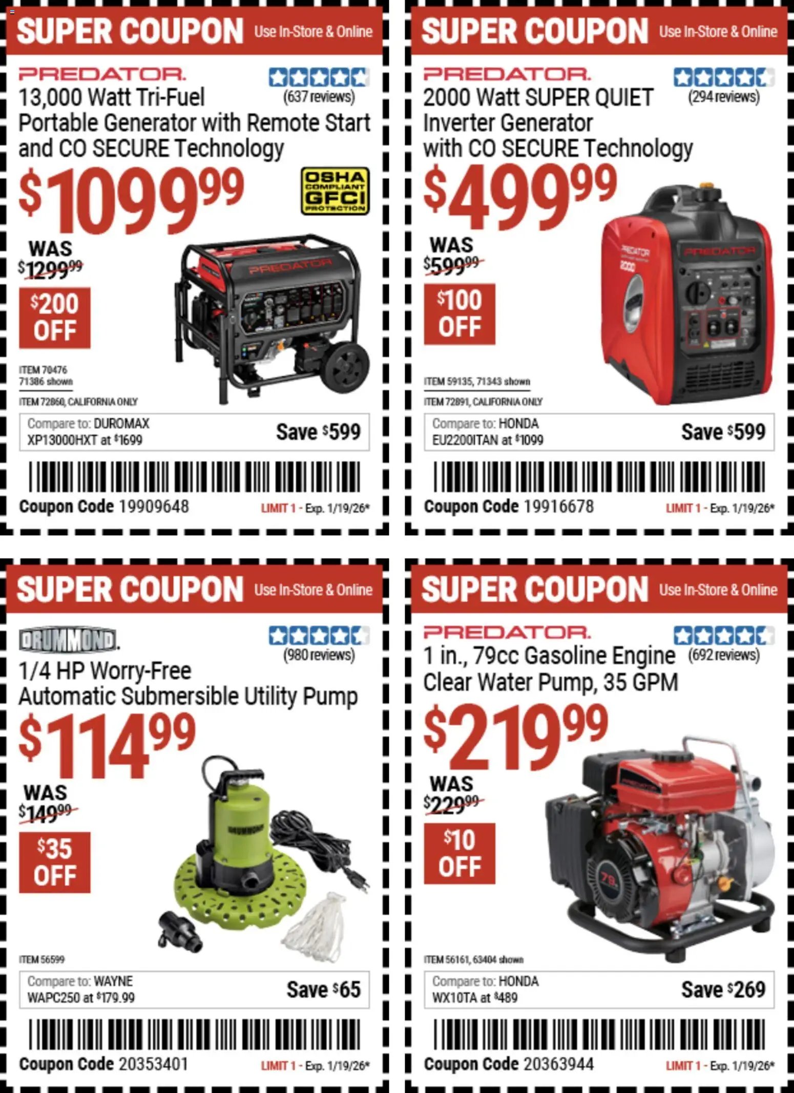Harbor Freight Weekly Ad