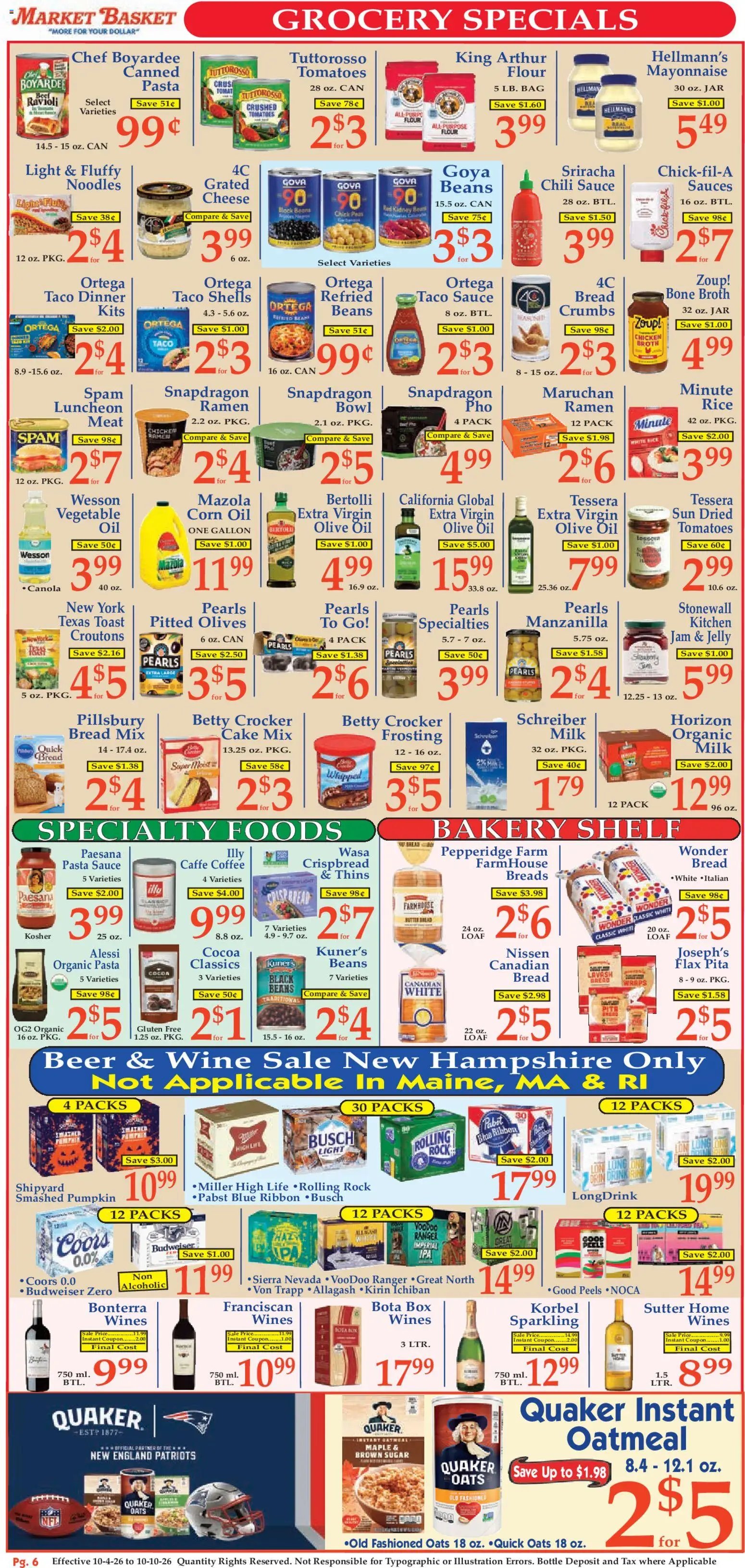 Market Basket Ad