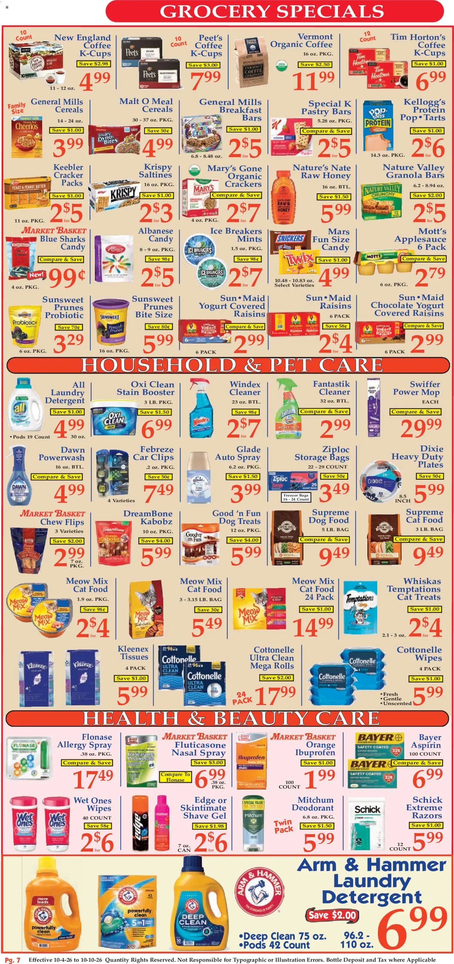 Market Basket Ad