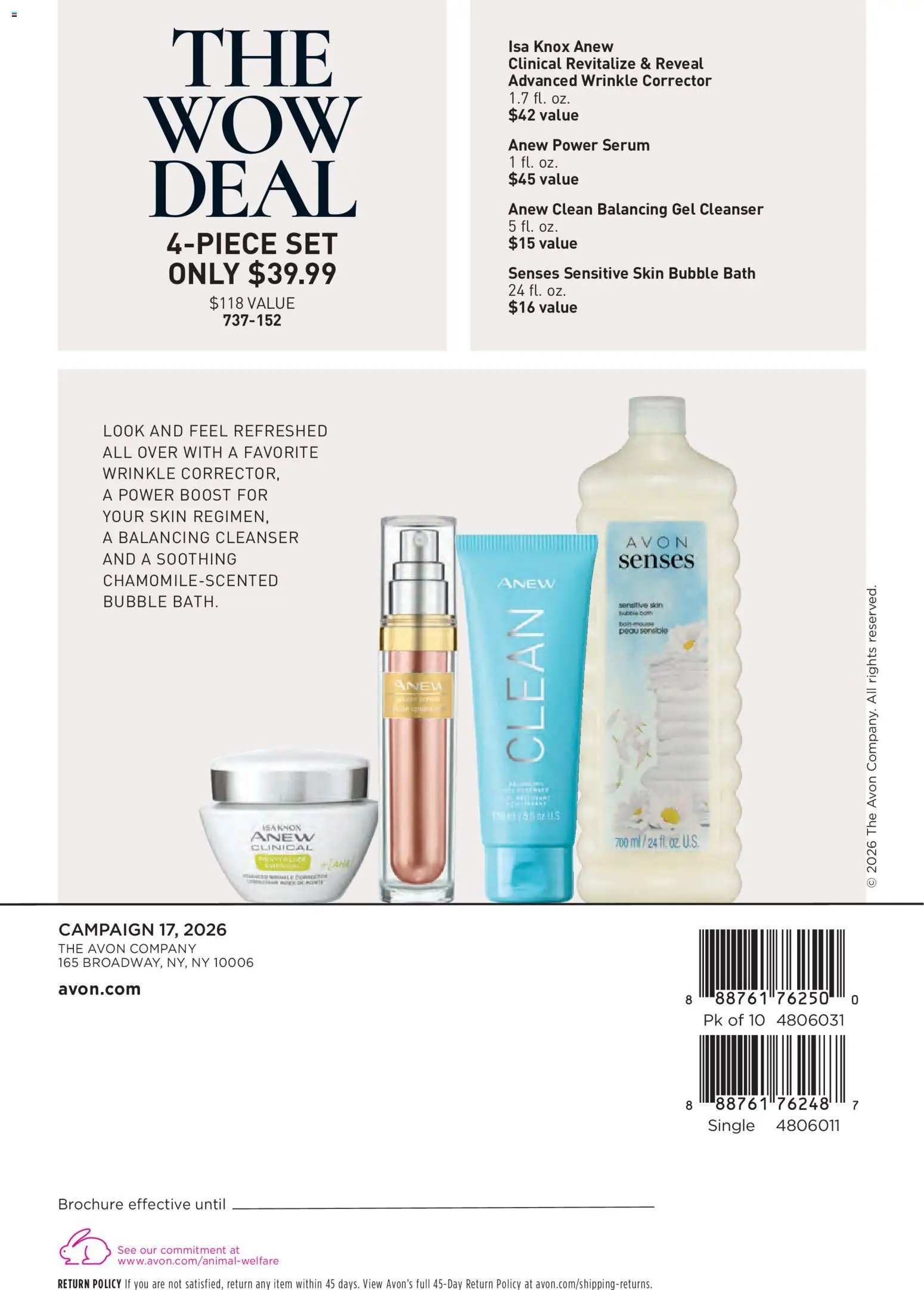 Avon Brochure