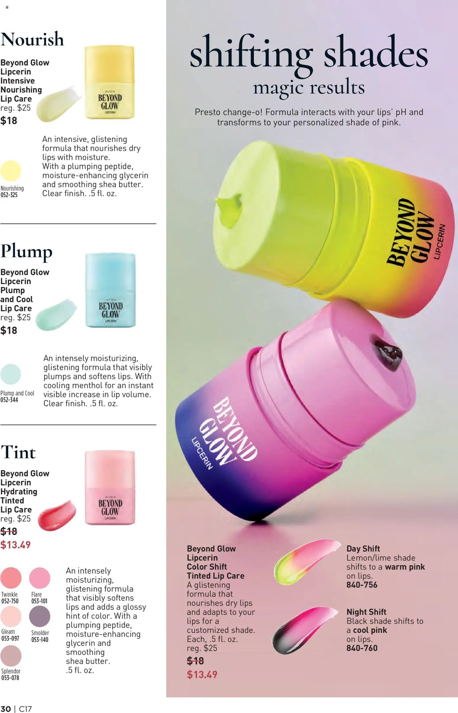 Avon Brochure