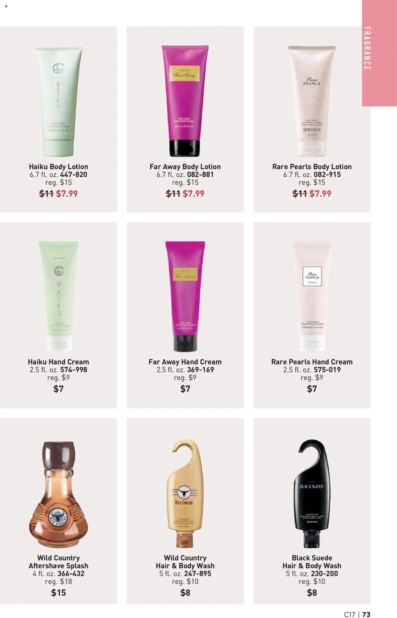 Avon Brochure