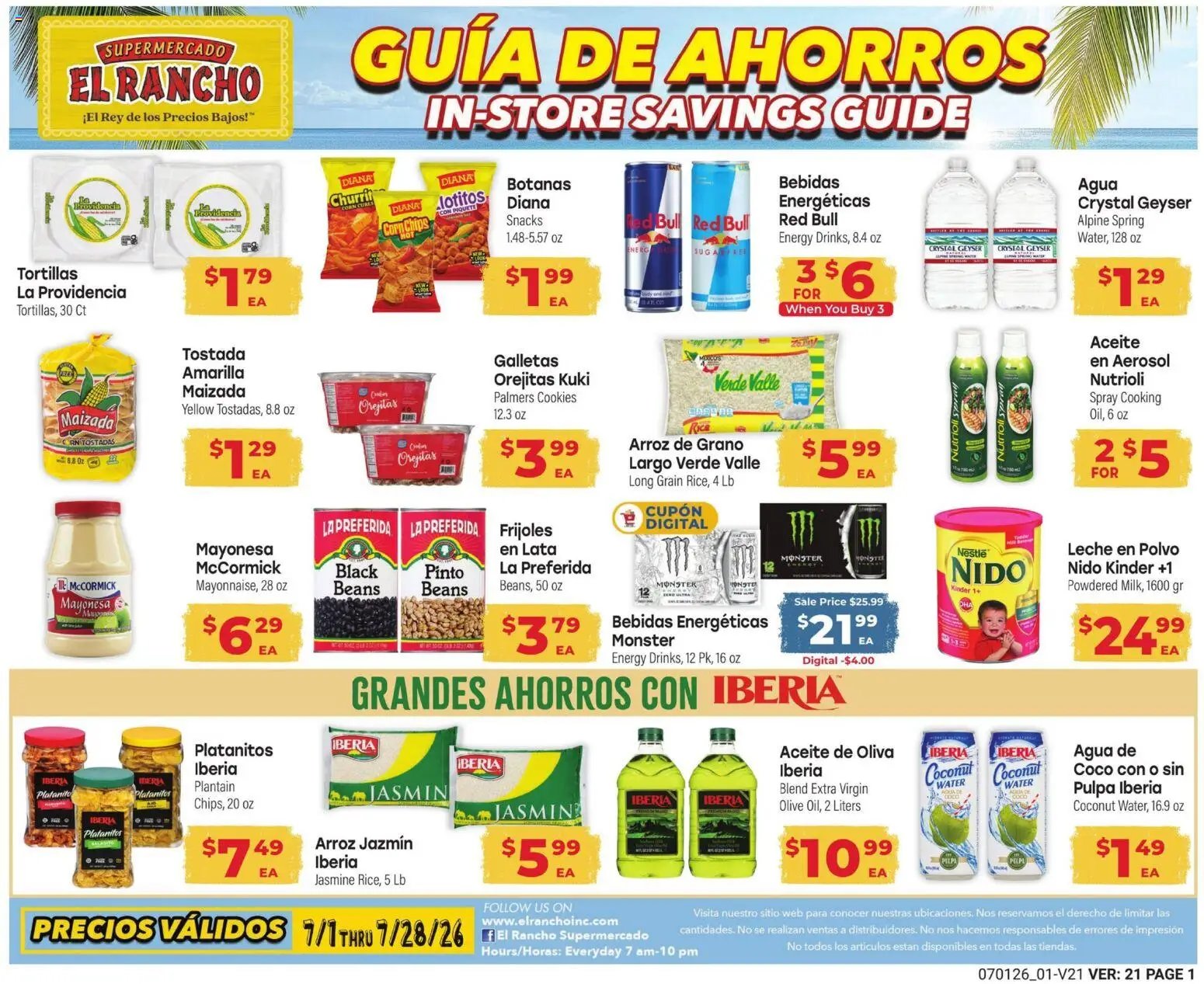 El Rancho - Weekly Ad