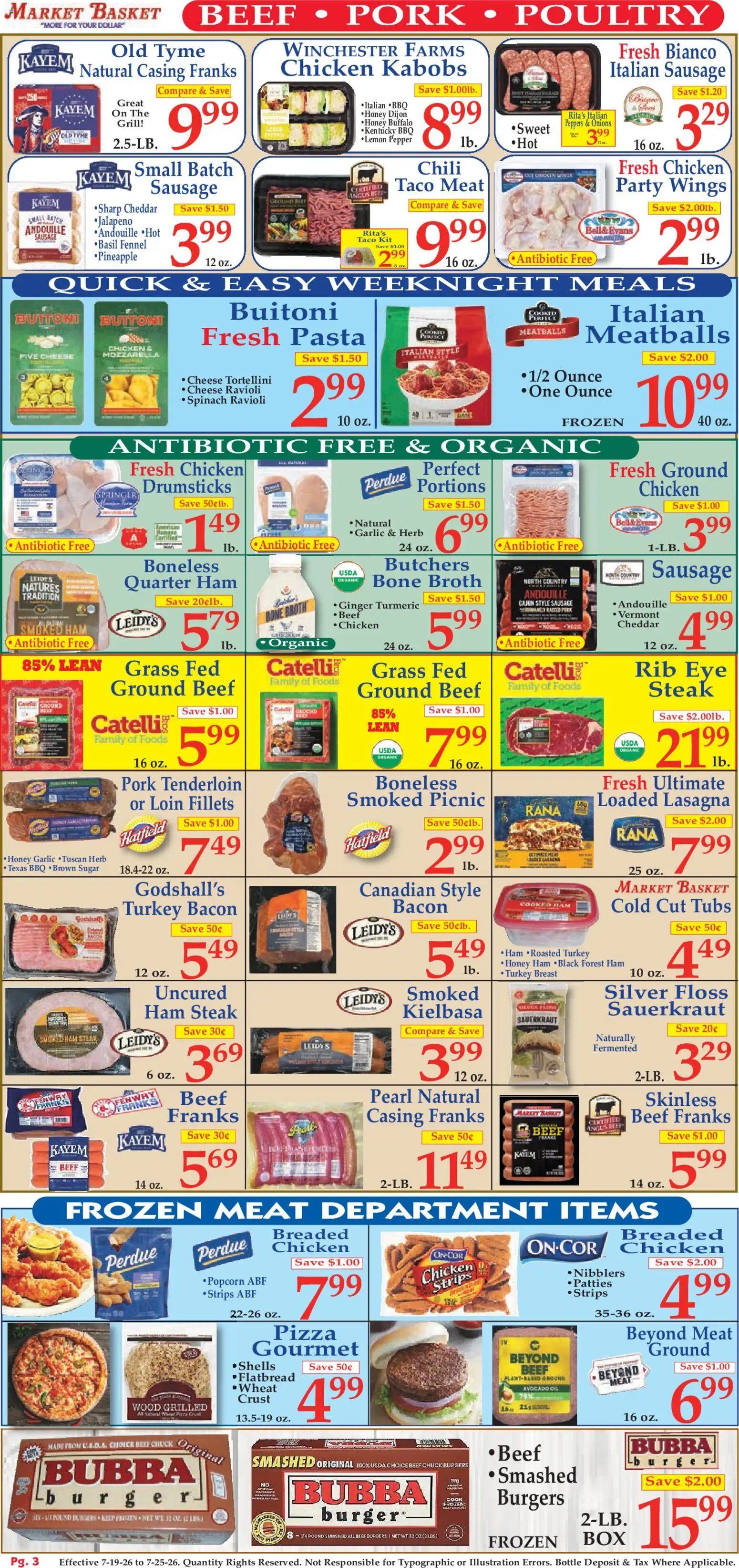 Market Basket Ad