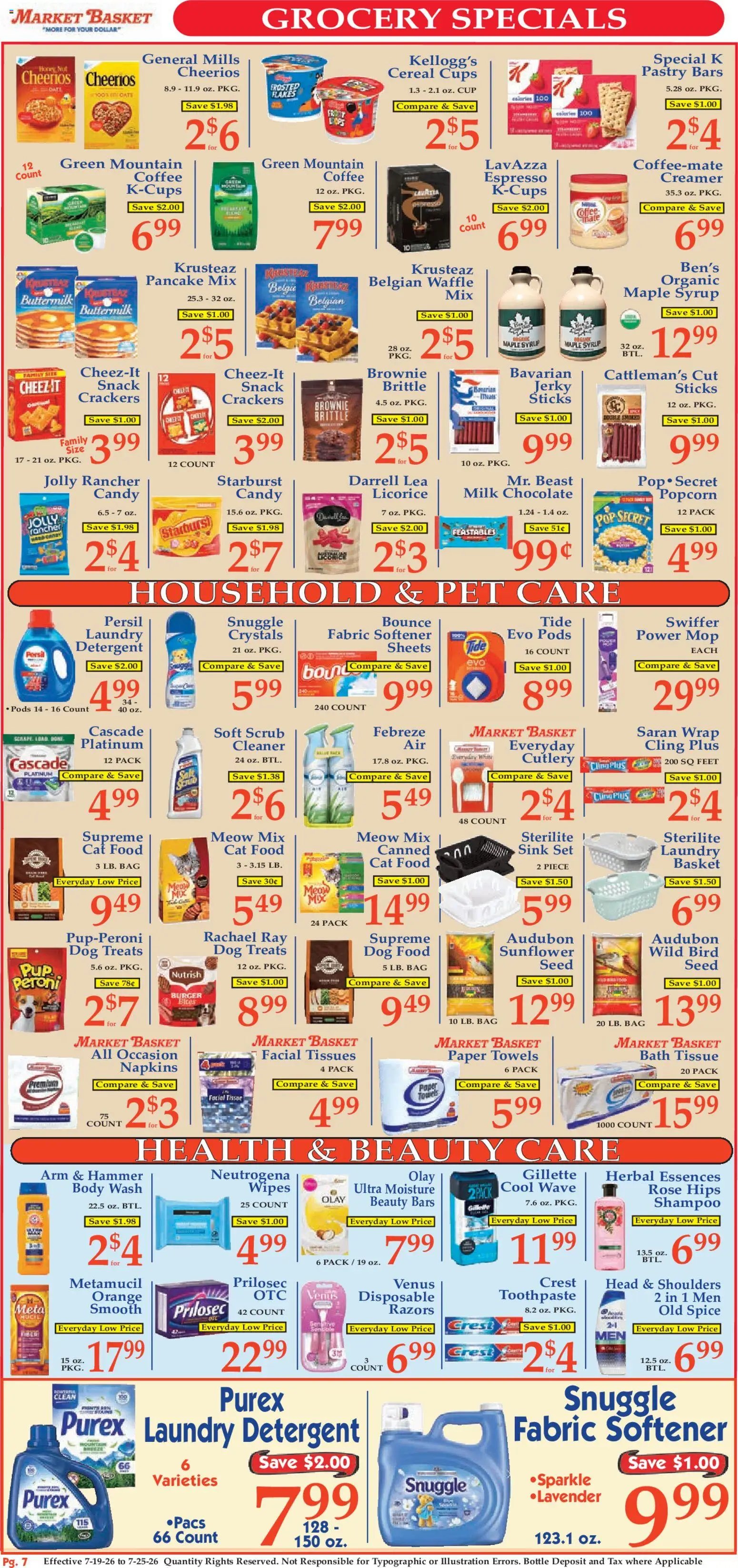 Market Basket Ad