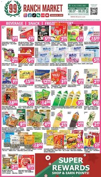 99 Ranch Market Beverages | Snack | Frozen Dessert