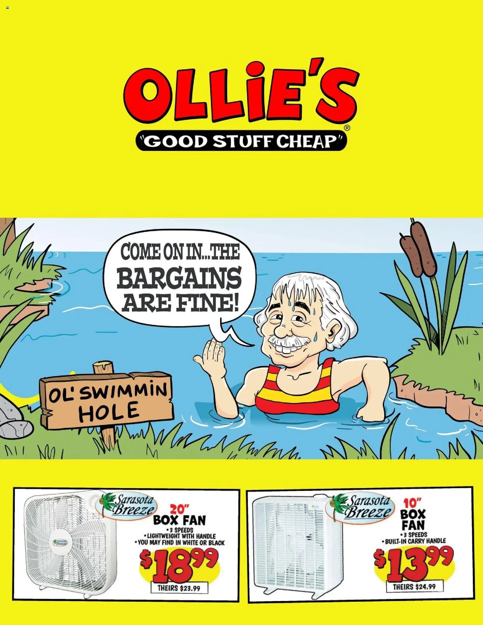 Ollie's Ad