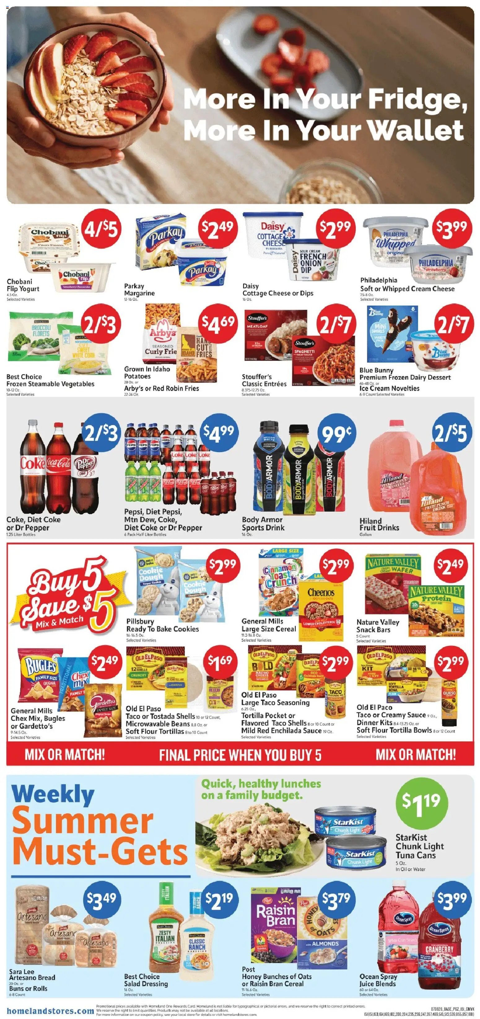 Homeland Weekly Ad