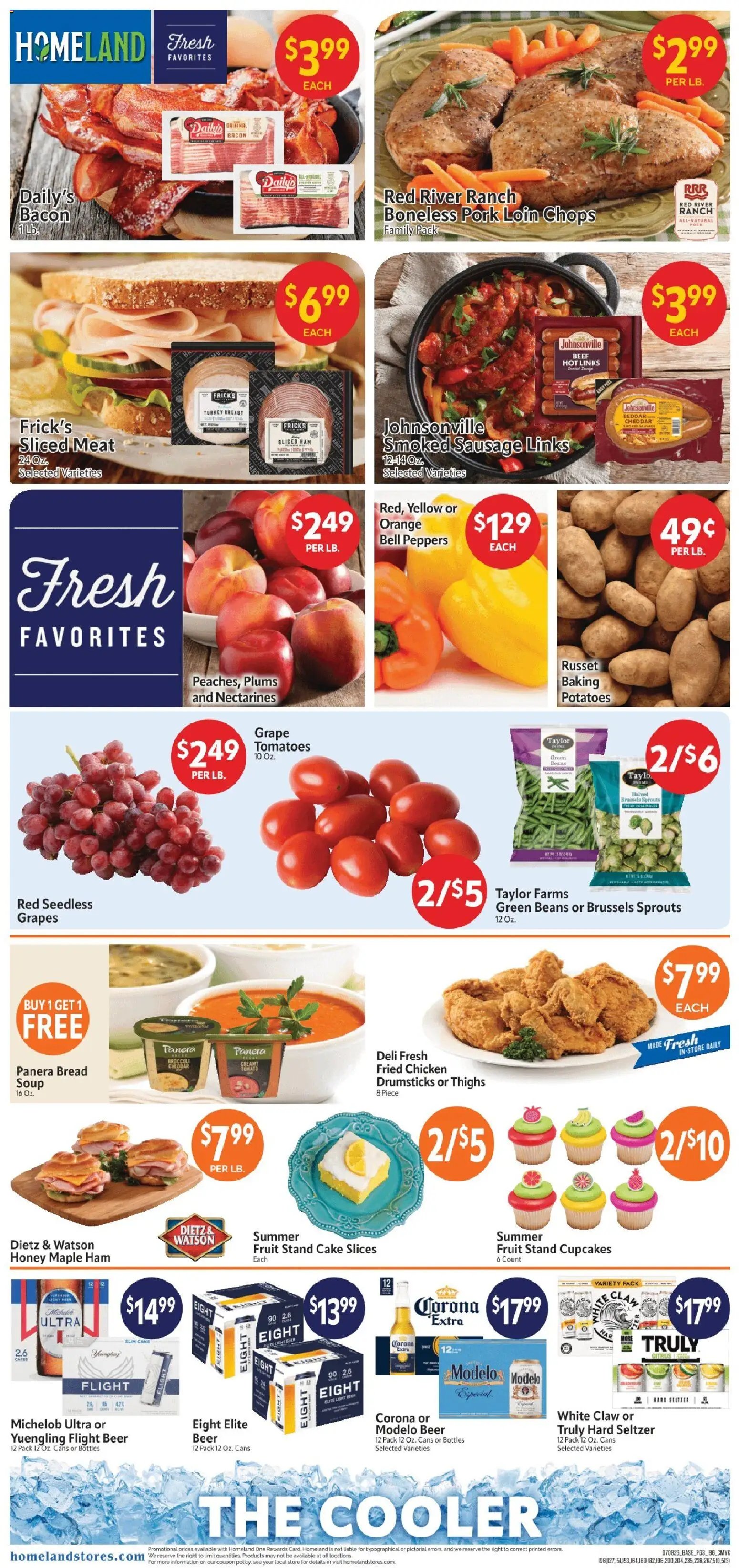 Homeland Weekly Ad