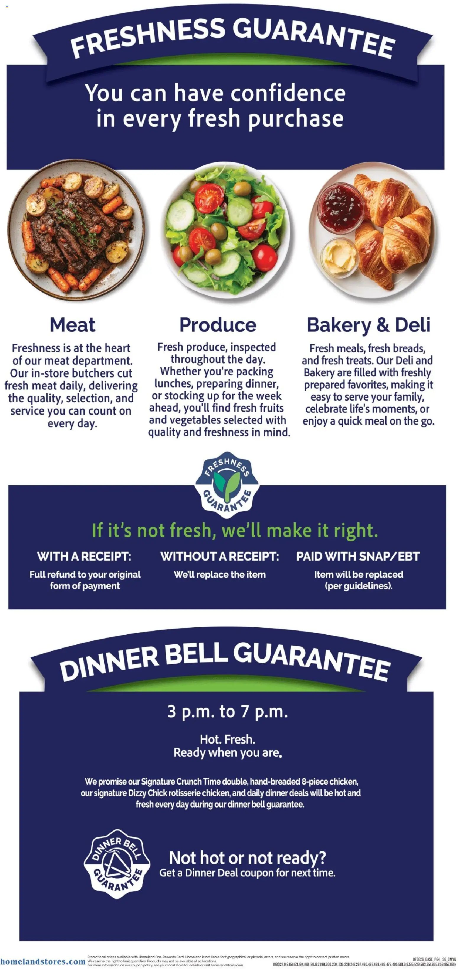 Homeland Weekly Ad
