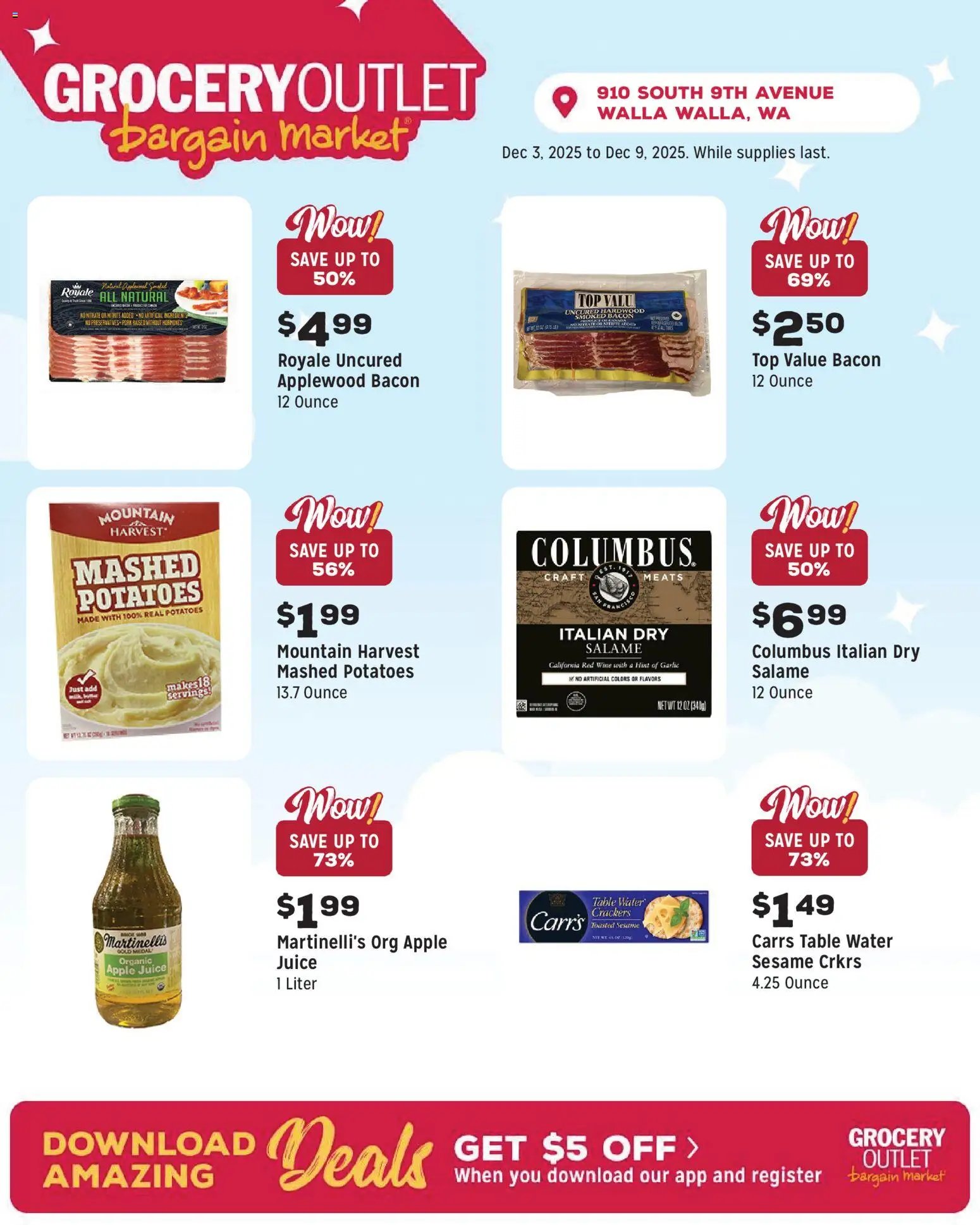 Grocery Outlet Weekly Ad - WA